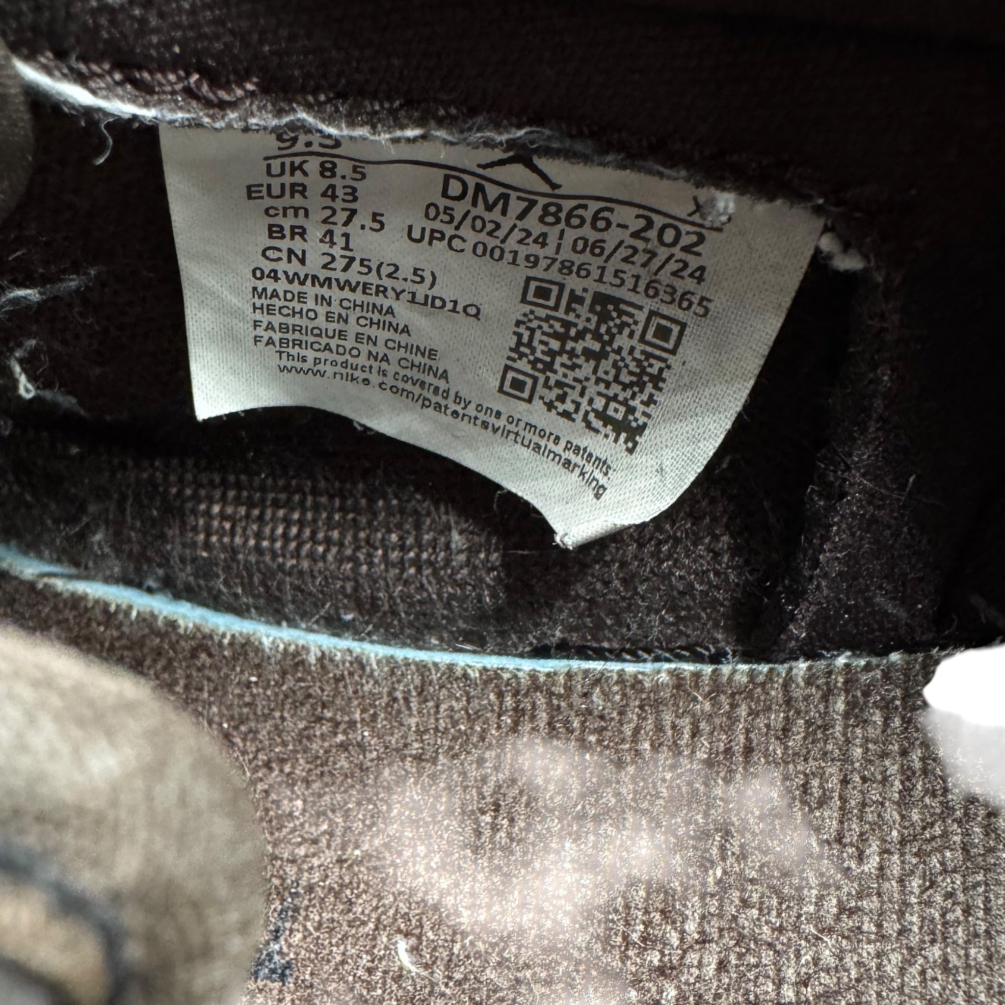Jordan One Low Travis Scott Brown Velvet (43EU)