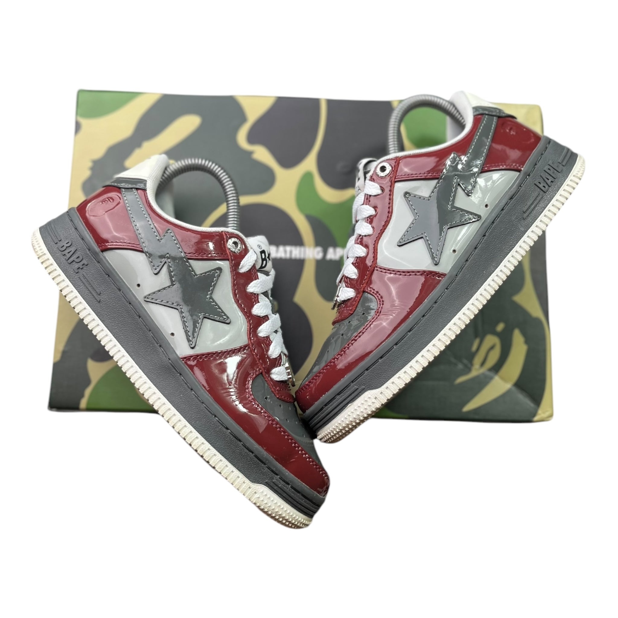 A Bathing Ape Bapesta Ziegelrot (37.5EU)