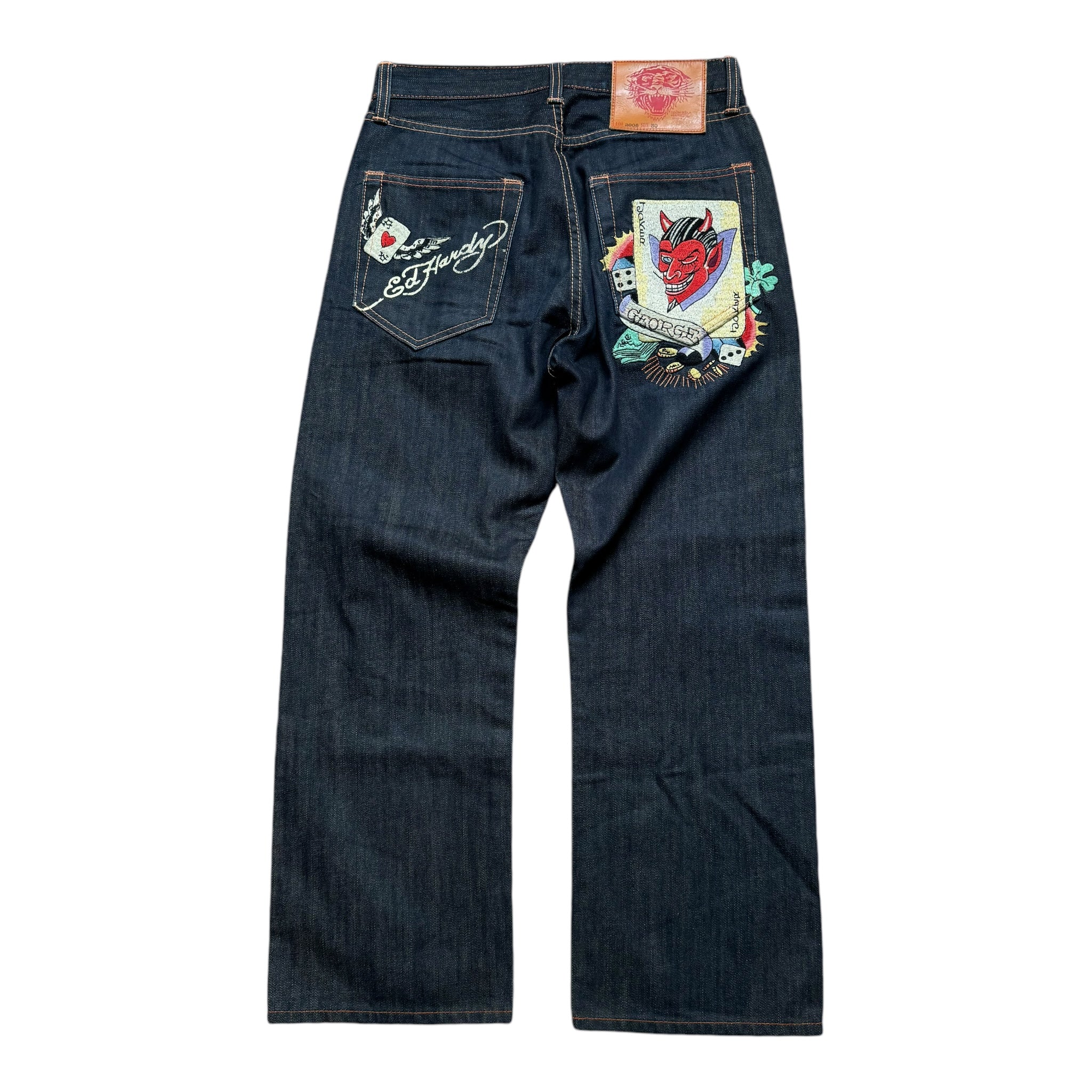 Jean baggy Ed Hardy (S)