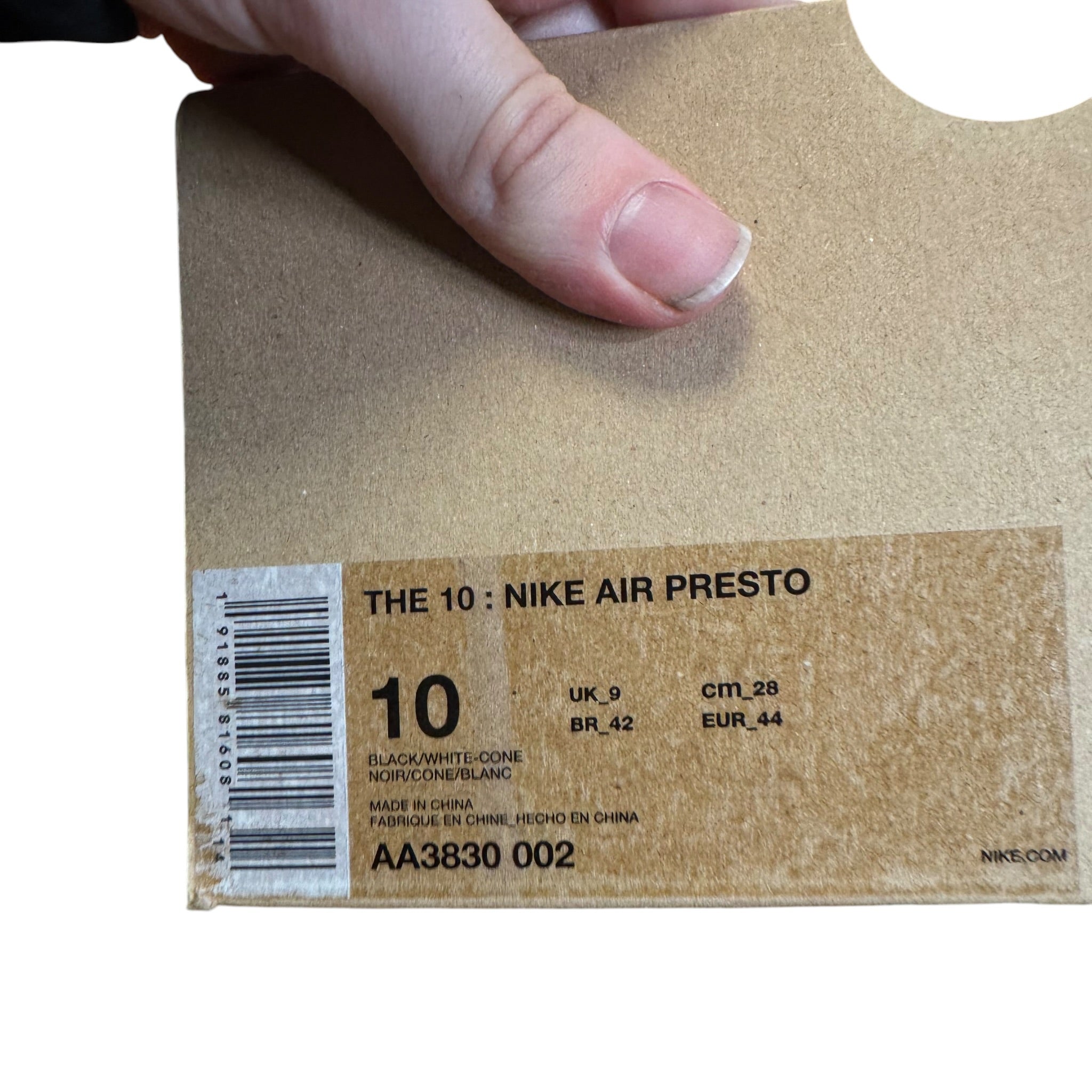 Air Presto Off-White (44EU)