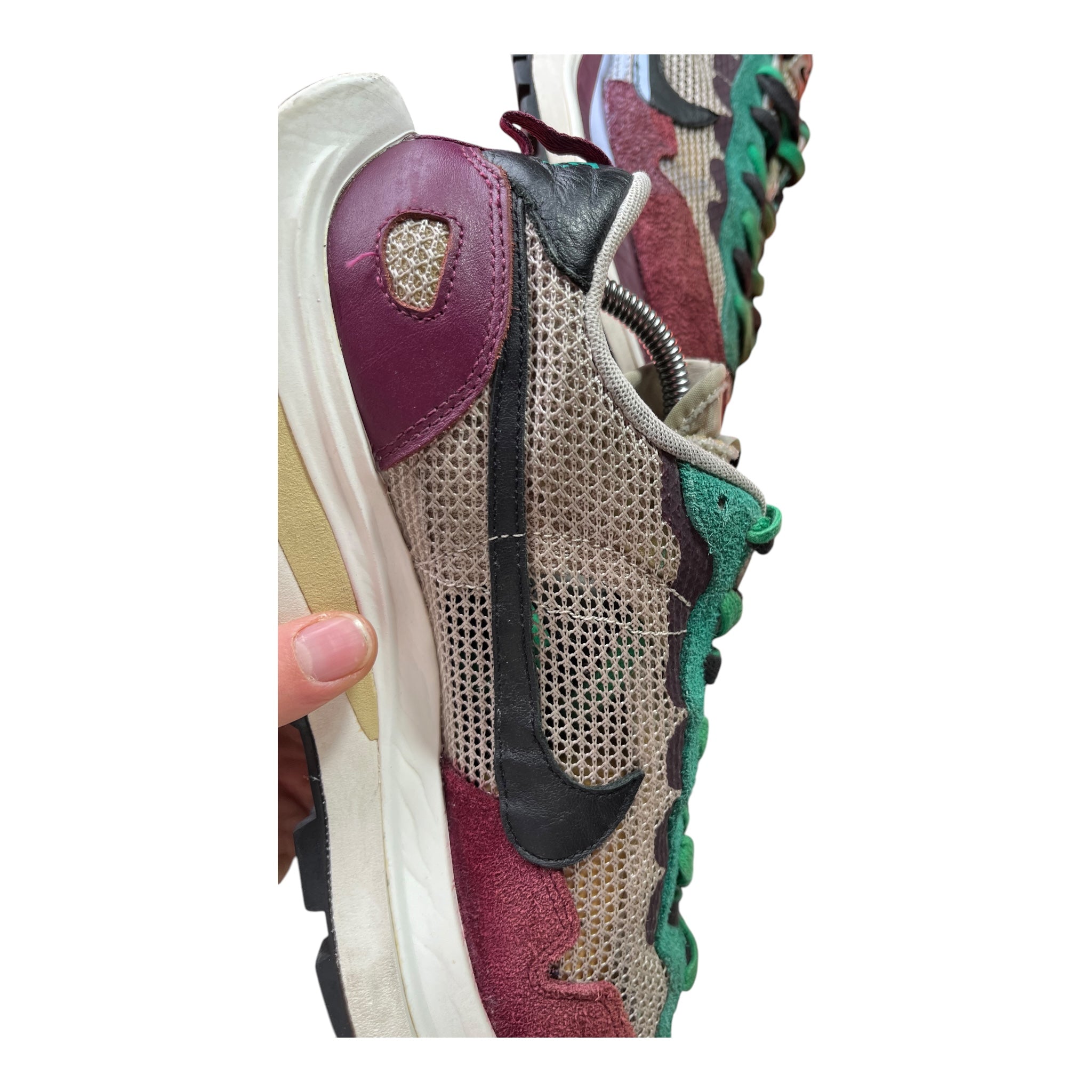 Nike Vapporwaffle Sacai Villain Red Neptune Green (45EU)