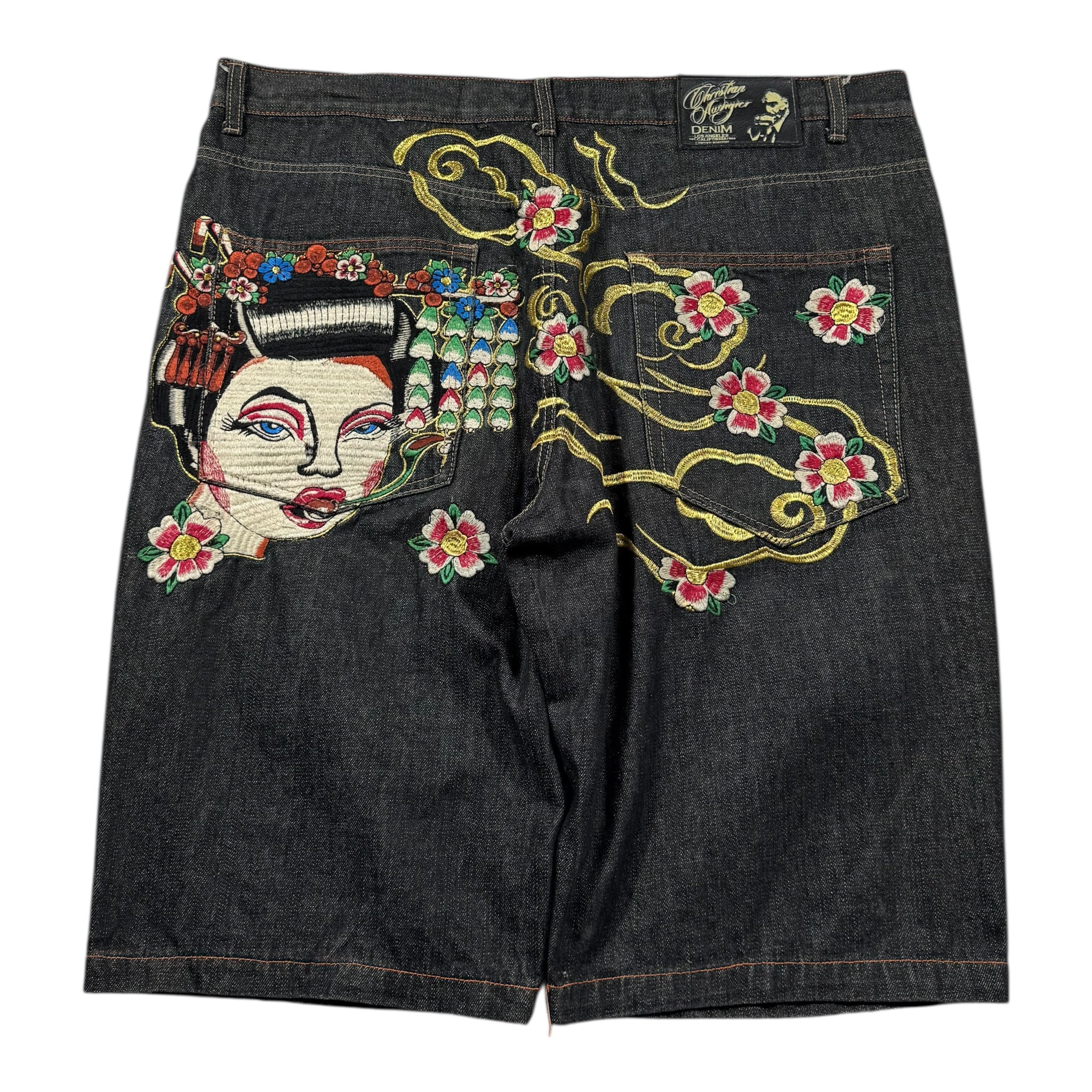 Christian Audigier baggy jeans (XL)