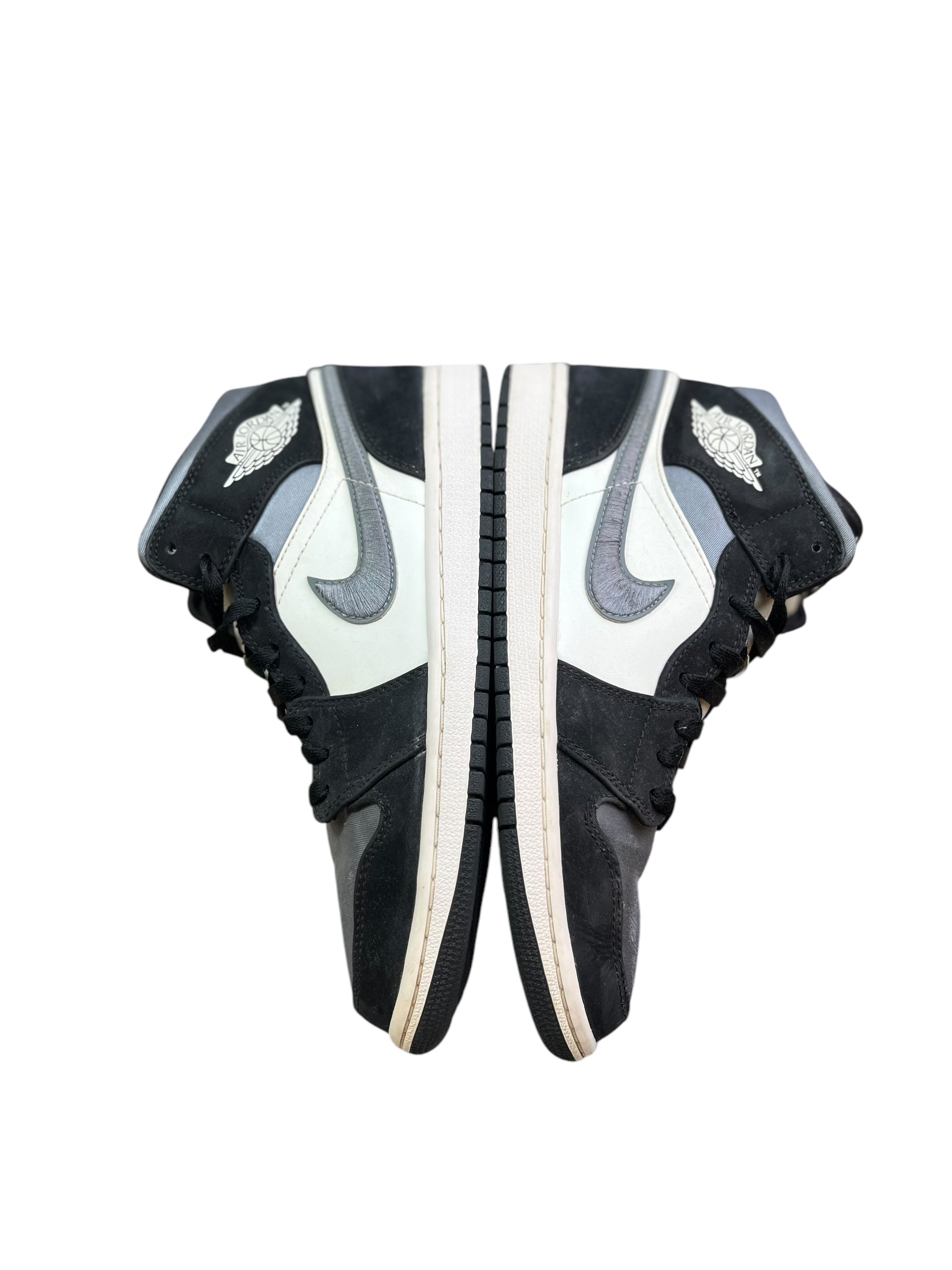 Jordan 1 Mid Satin Grau Zeh (41EU)