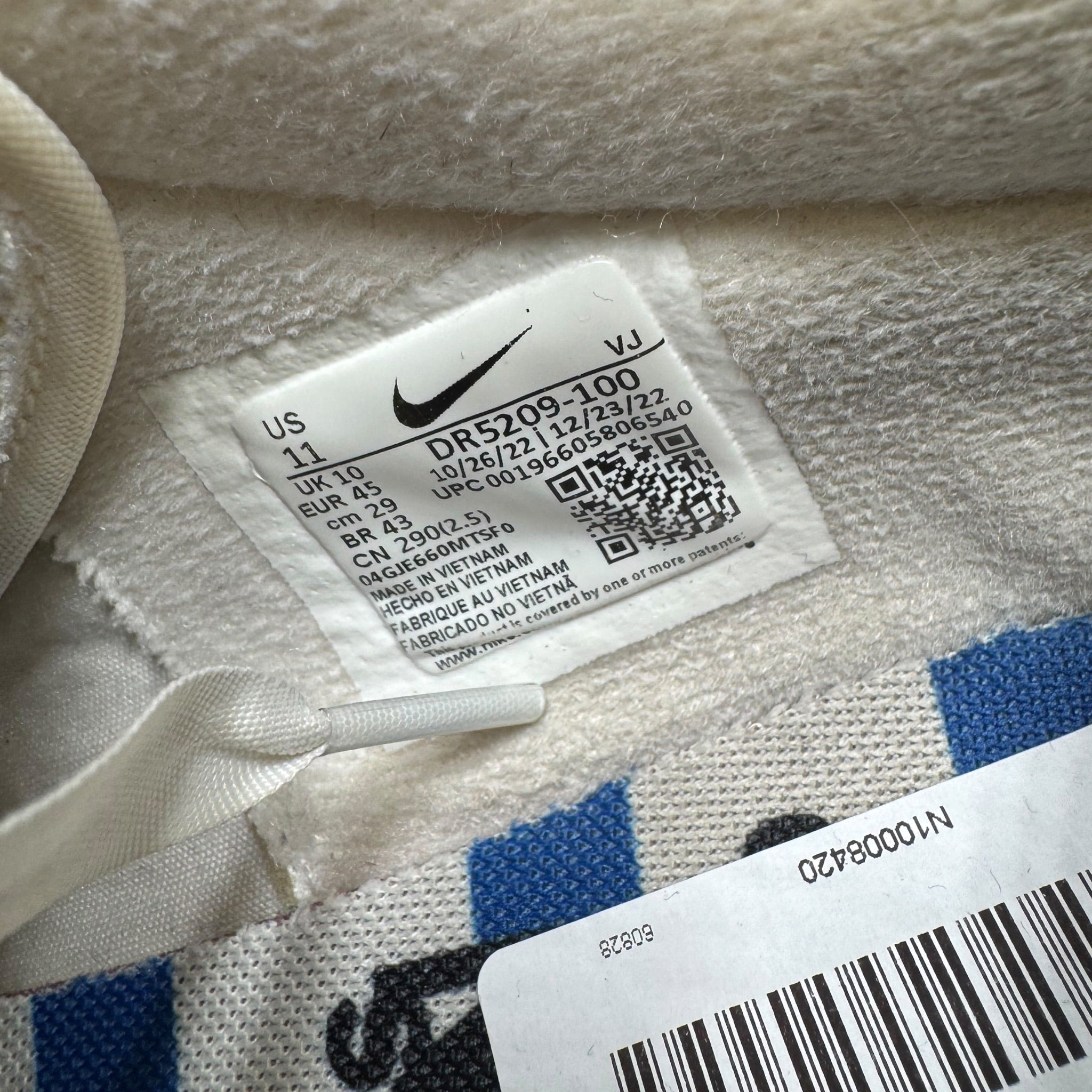 Sacai Vapor Waffle Jean Paul Gaultier (45EU)