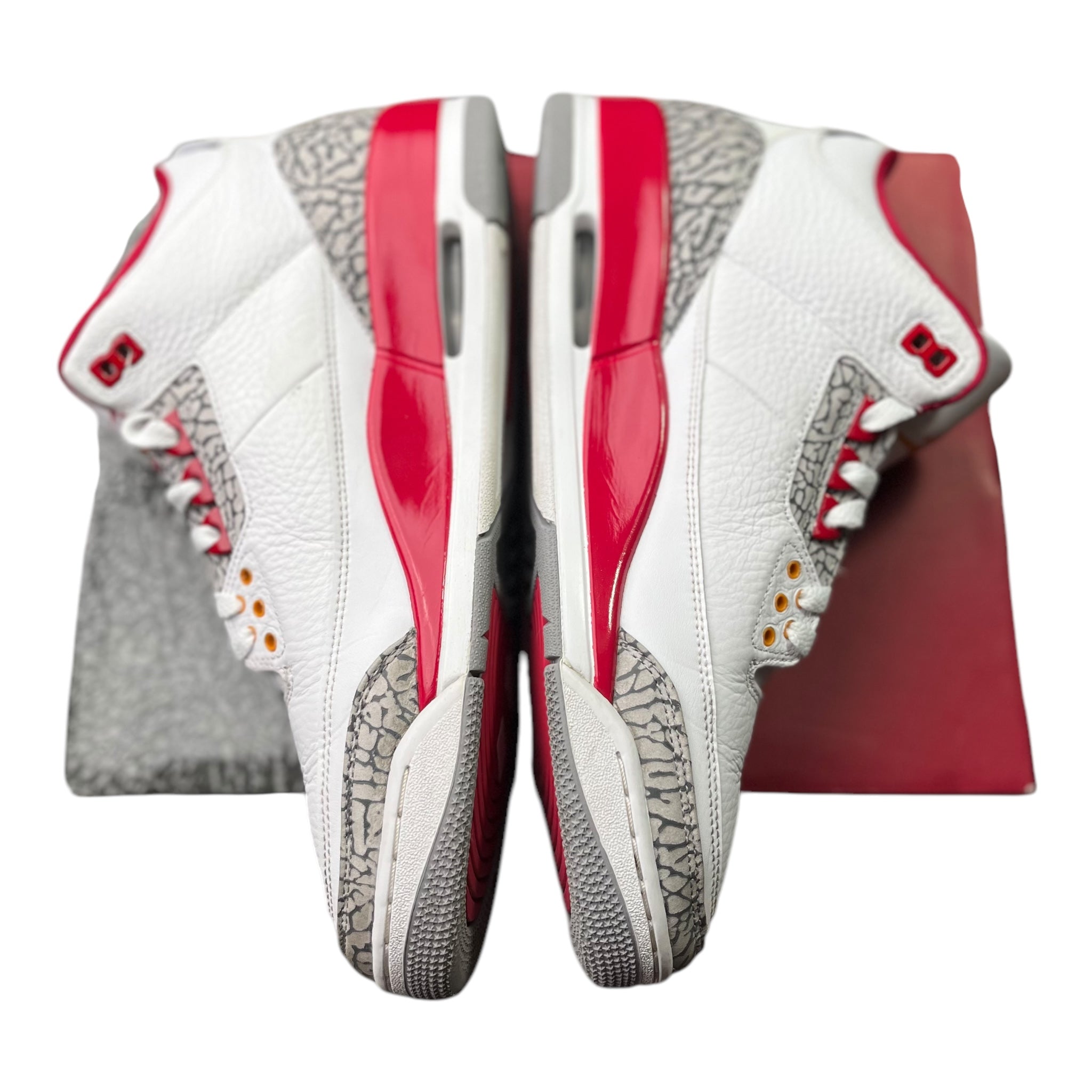 Jordan 3 Retro Cardinal Red (45EU)