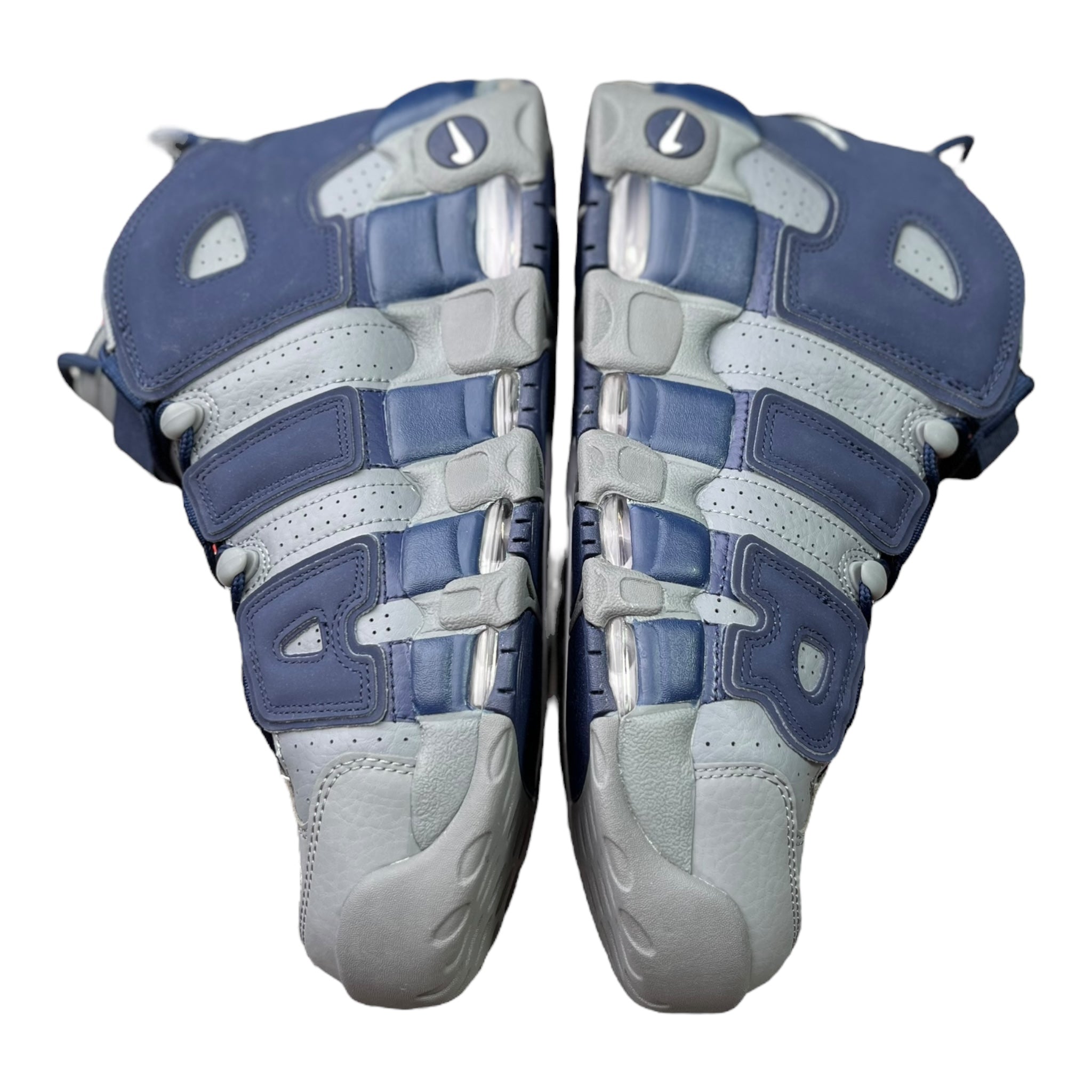 Nike Air More Uptempo Cool Grey Mitternachtsmarine (45EU)