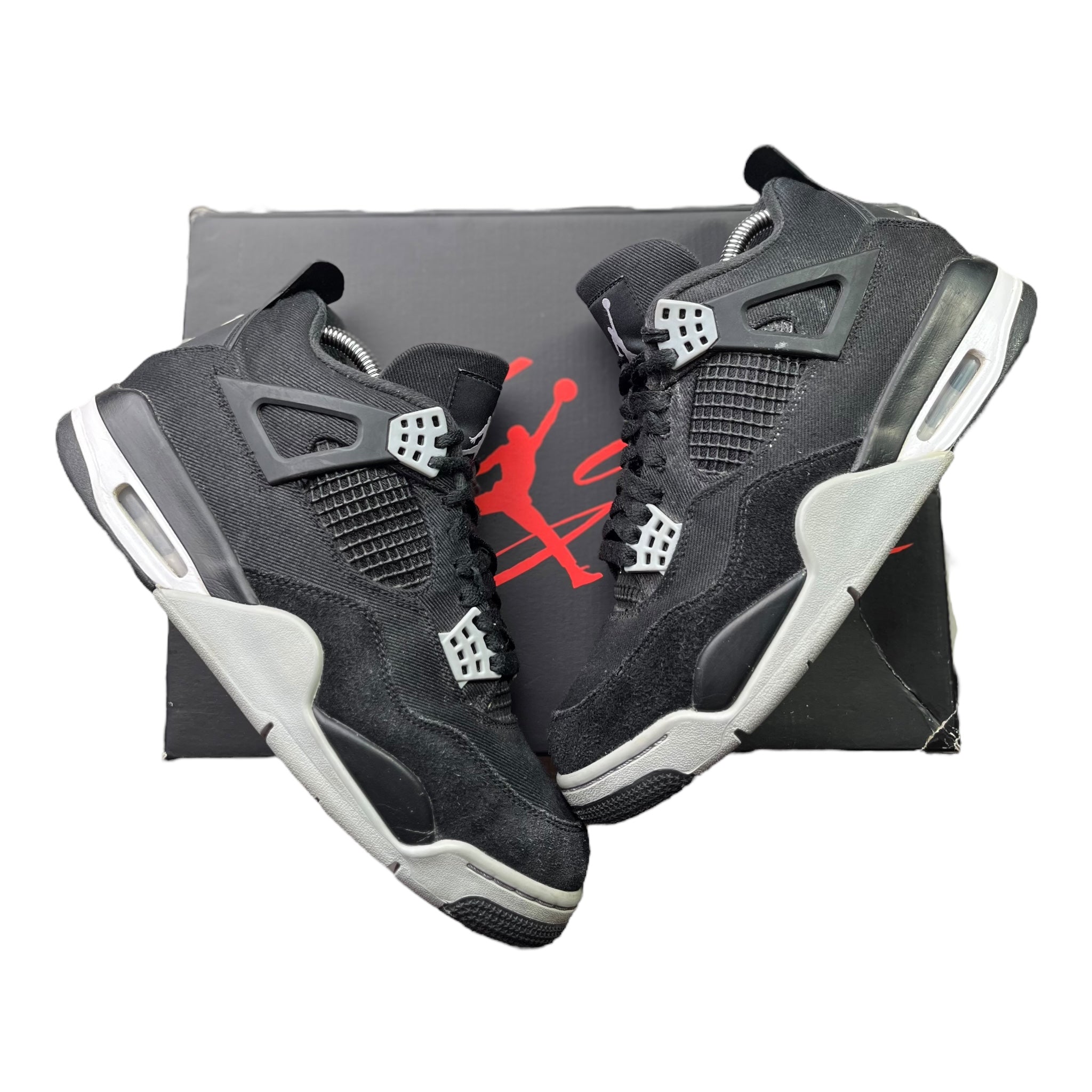 Jordan 4 Retro Black Canvas (43EU)