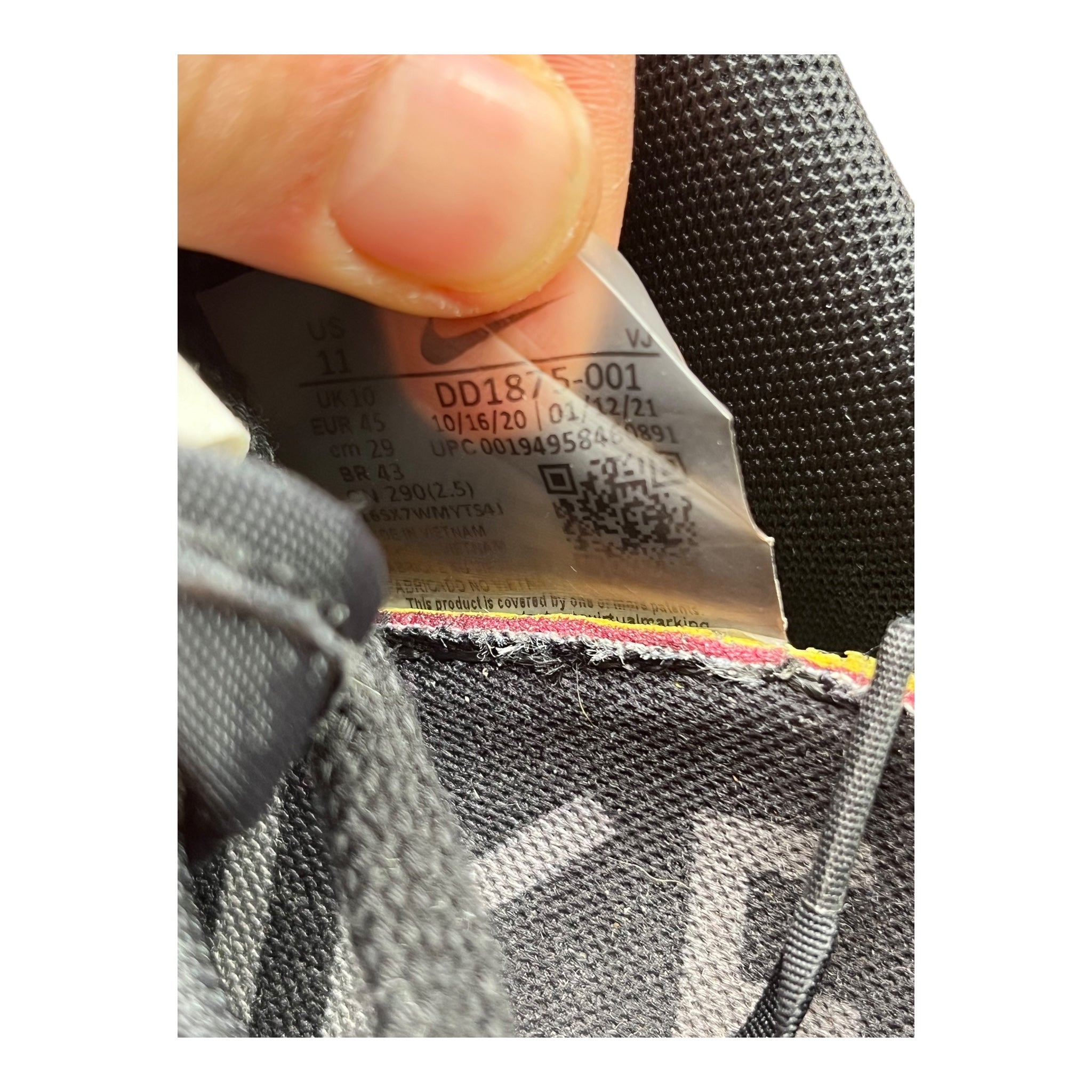 Nike Sacai Vaporwaffle Sail Gum (45EU)