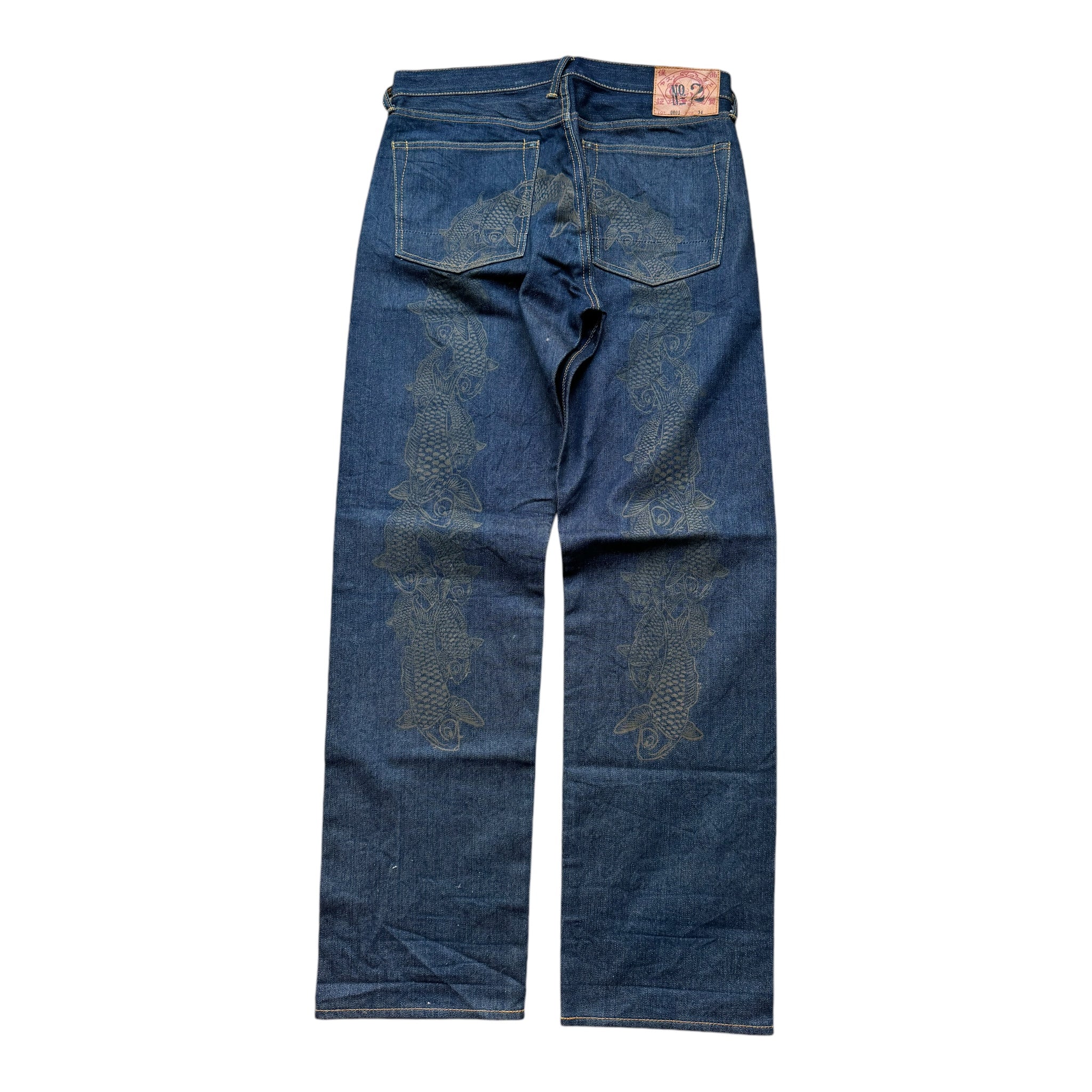 Evisu Daicock baggy jeans (L)