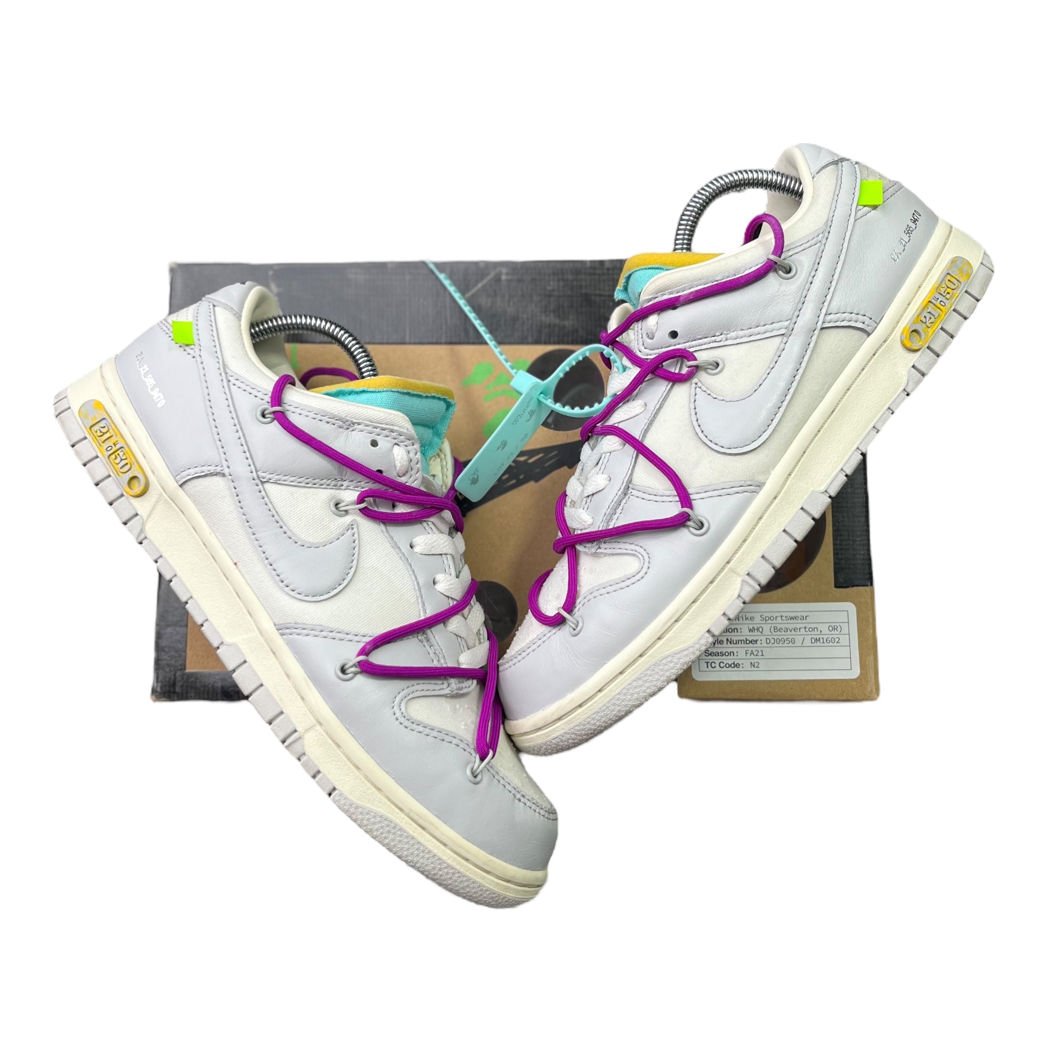Nike Dunk Low Off-White Lot 21 (42,5EU)