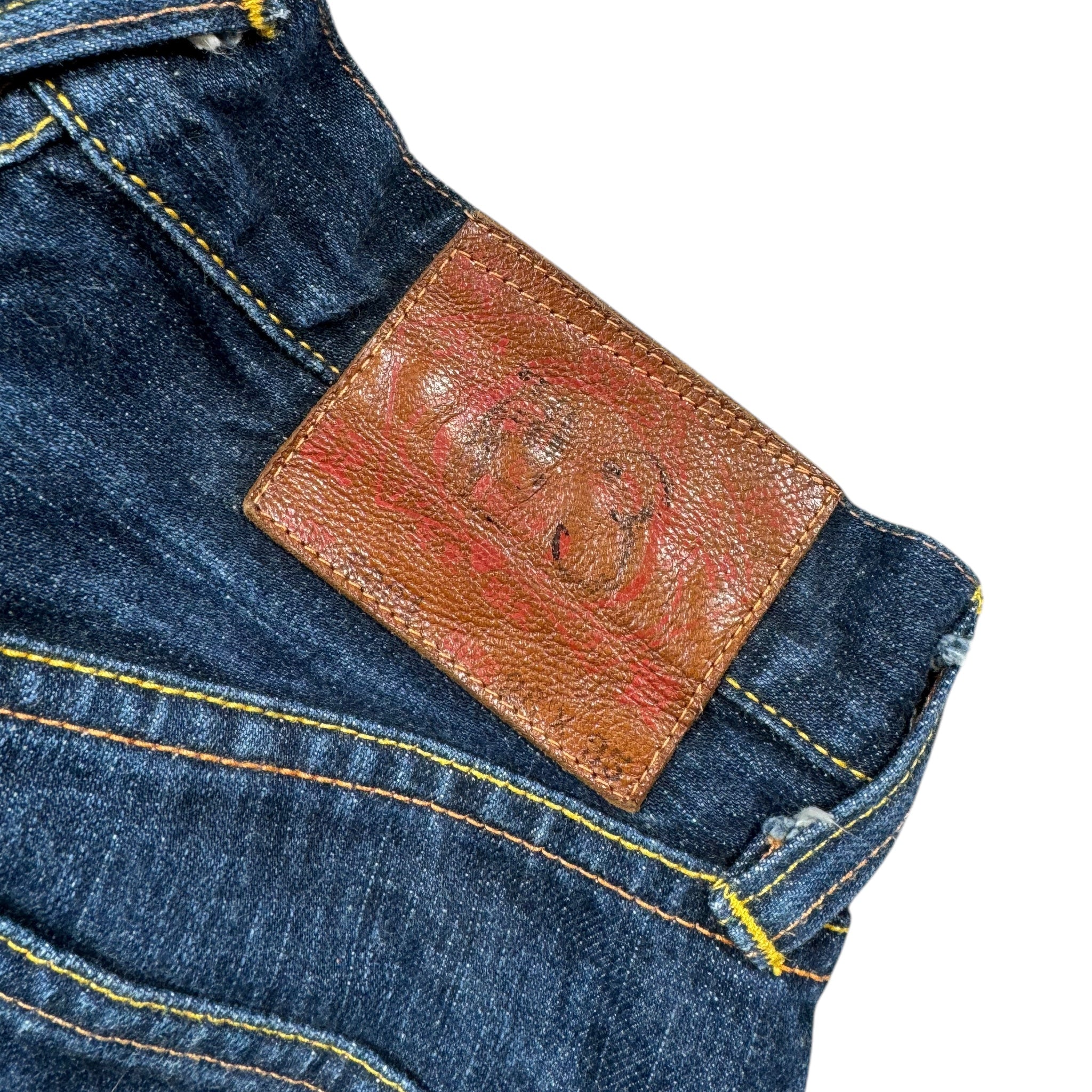 Evisu seagull baggy jeans