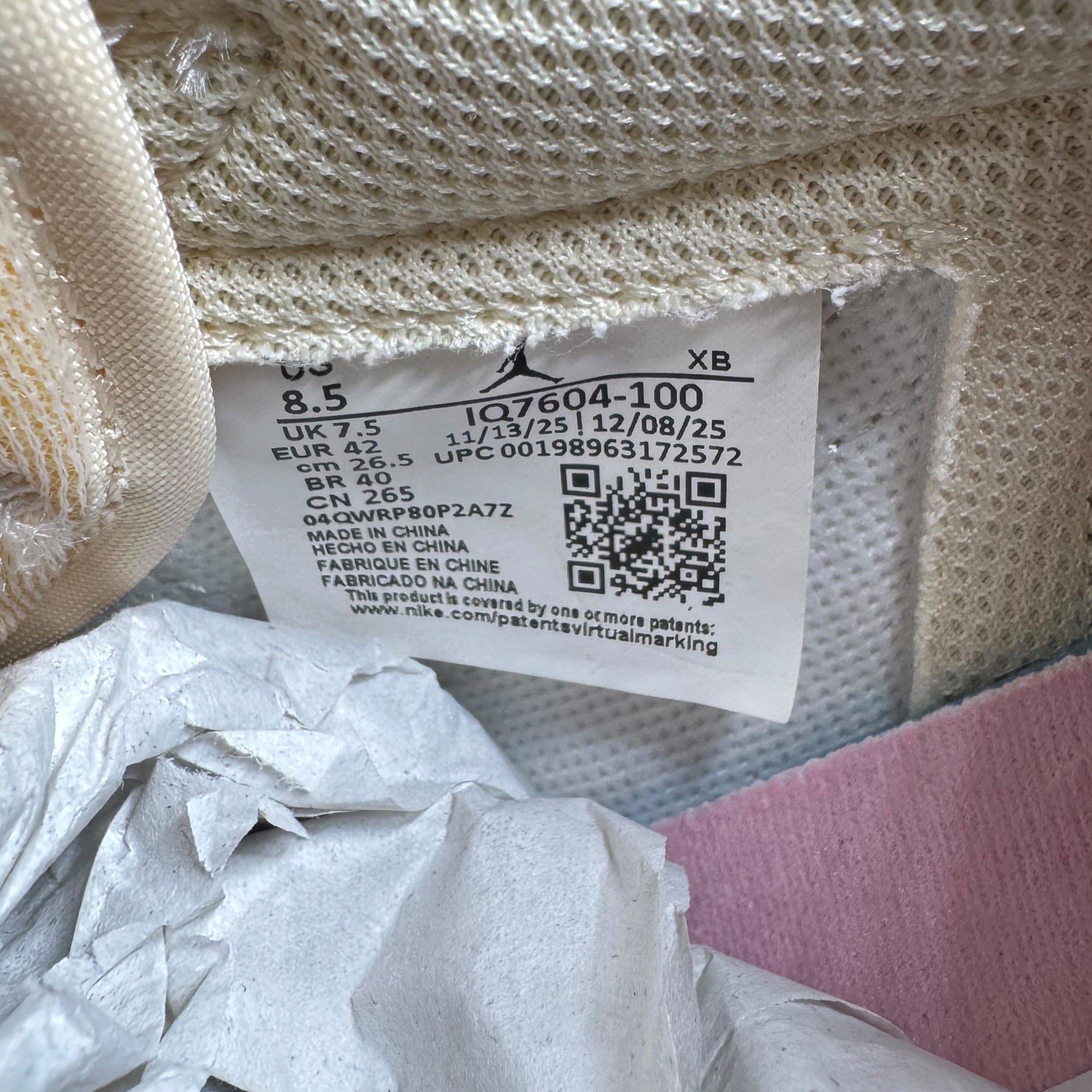 Jordan One Low Travis Scott Shy Pink (42EU)