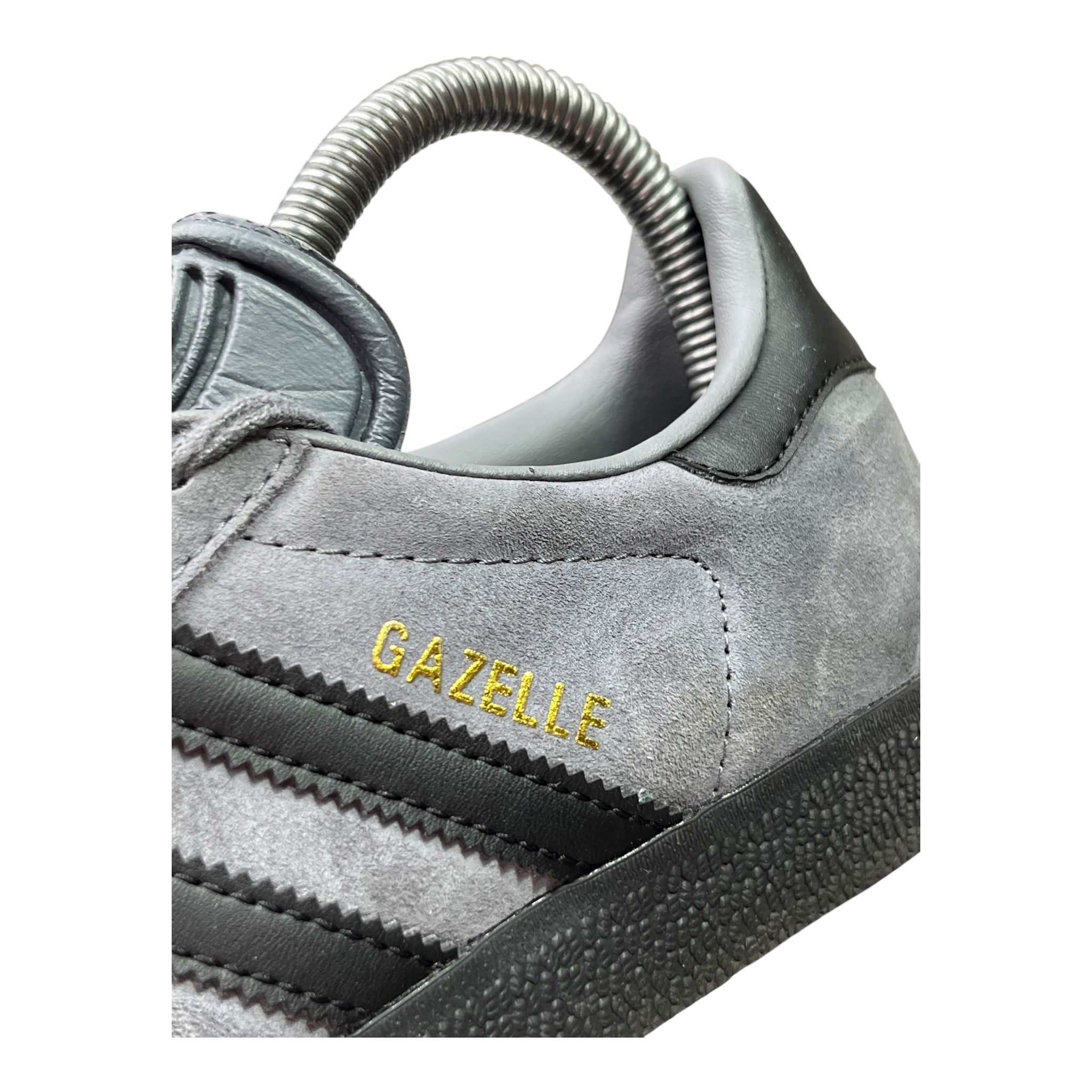 Adidas Gazelle Grau Schwarz Gummi (36 2/3EU)