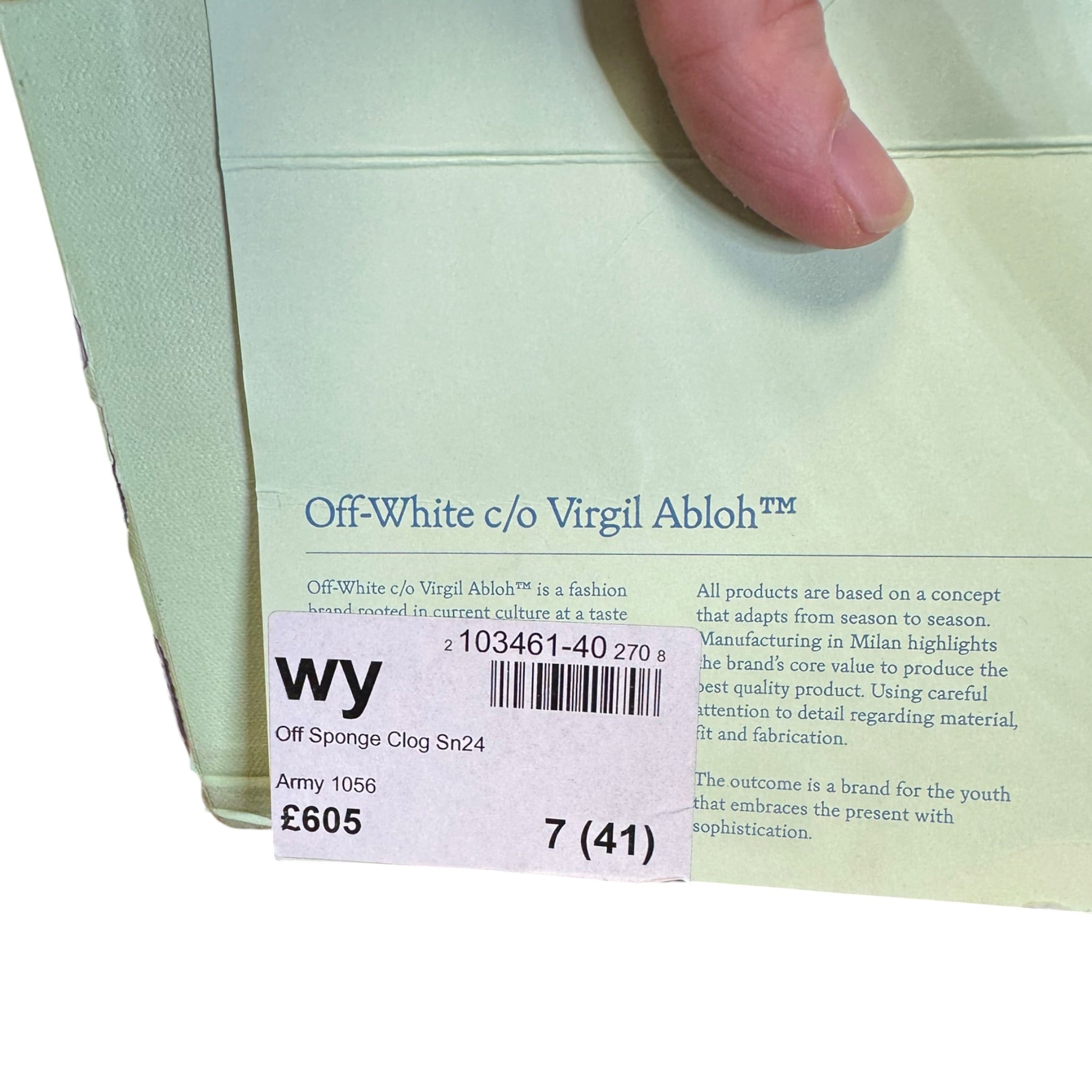 Off-White Mule (41EU)