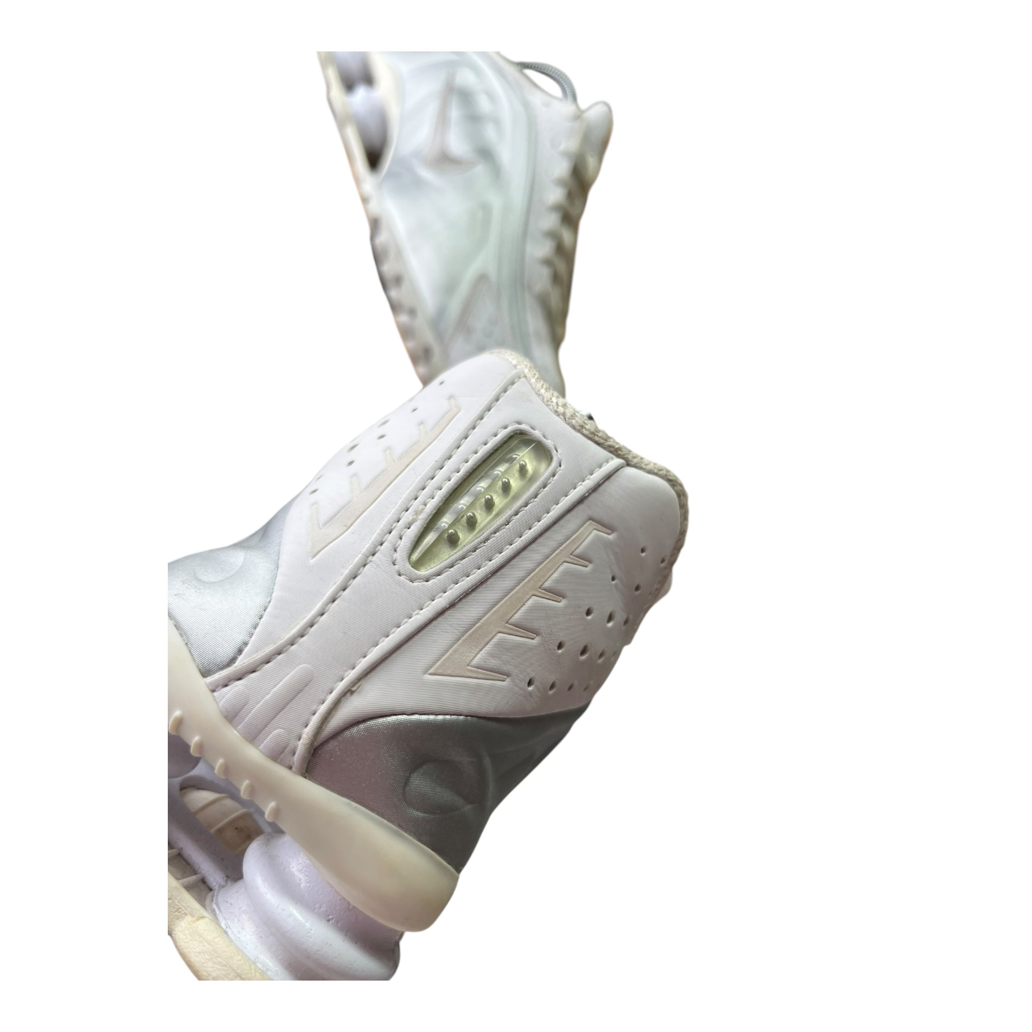 Nike Shox R4 White Metallic Silver (43EU)