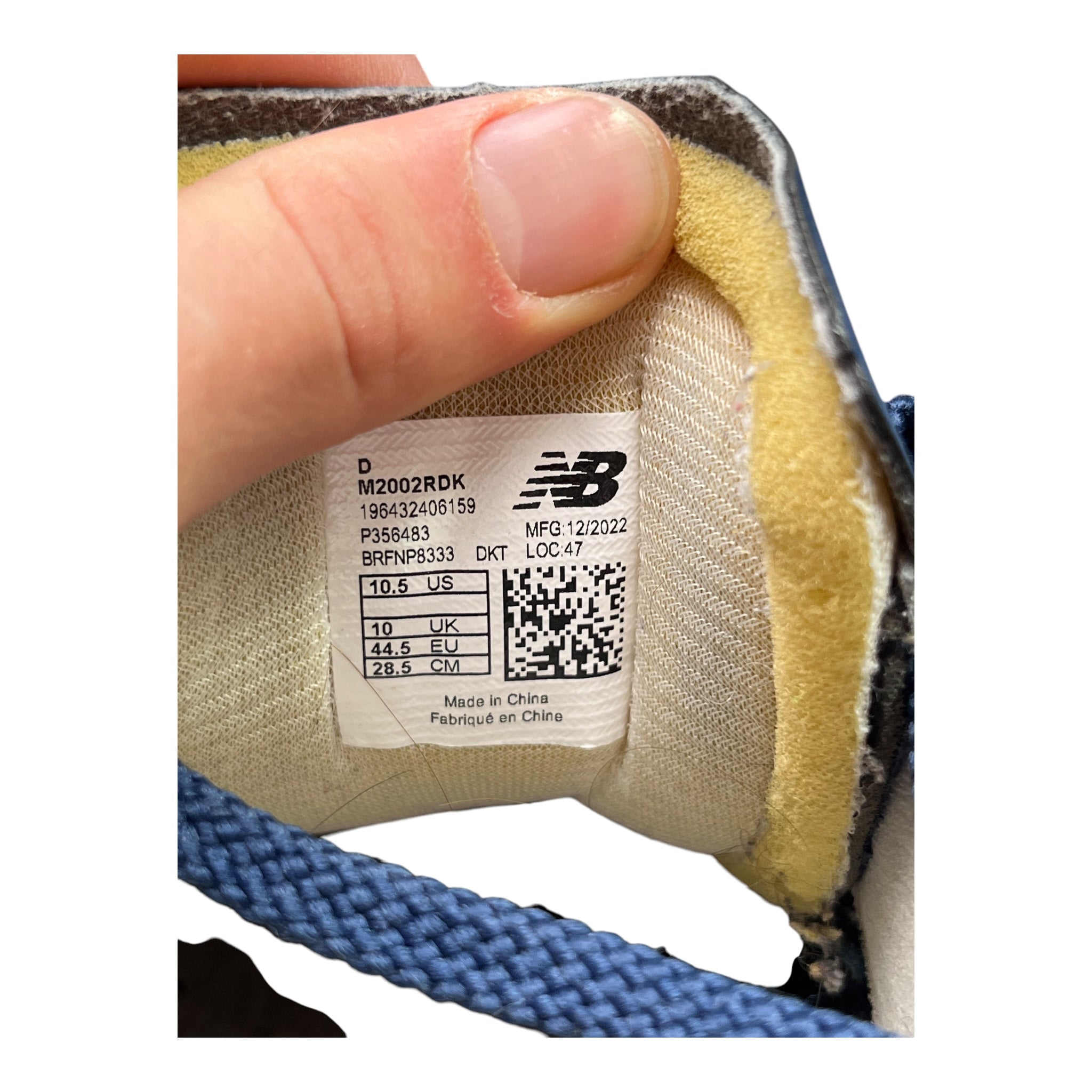 New Balance 2002R Protection Pack Marine Grau (44.5EU)