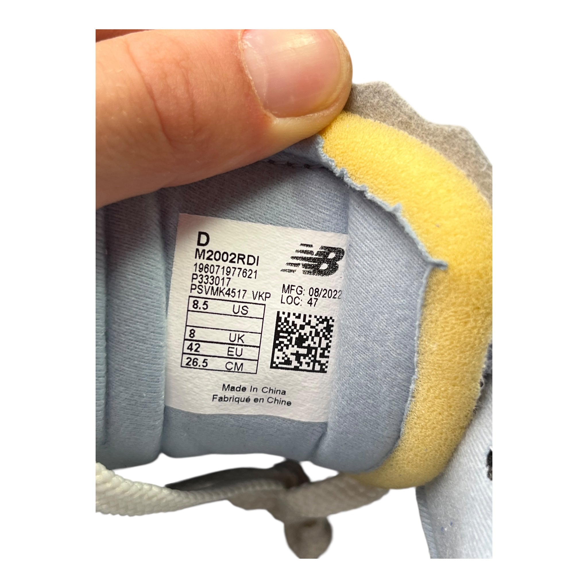 New Balance 2002R Protection Pack Light Artic Grey (42EU)