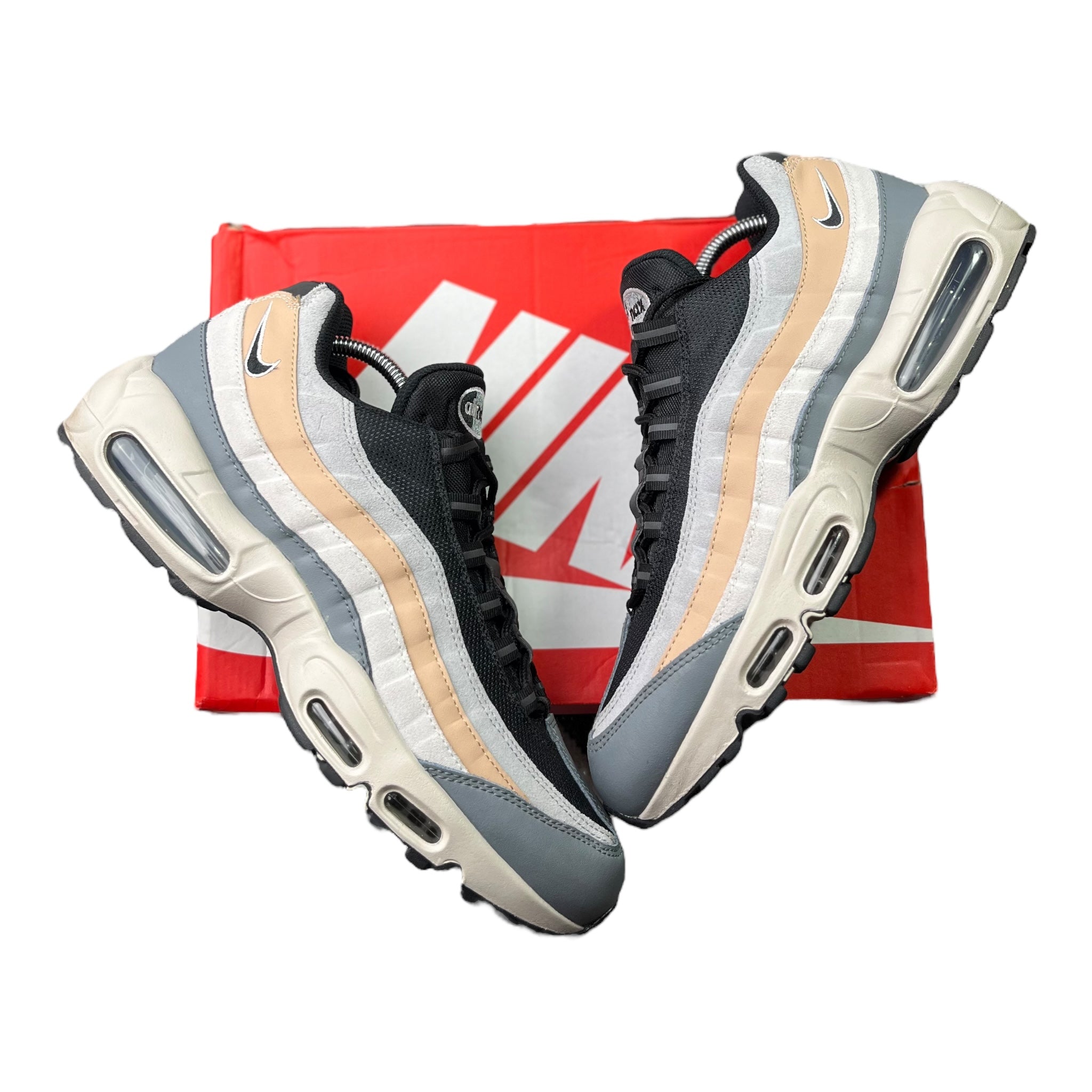 Nike Air Max 95 Black Beige Grey (45EU)