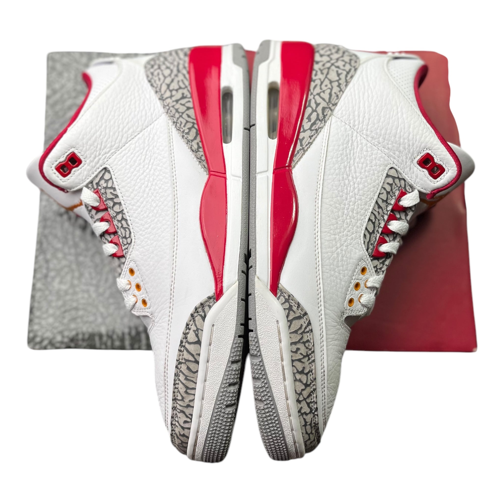 Jordan 3 Retro Cardinal Red (45EU)