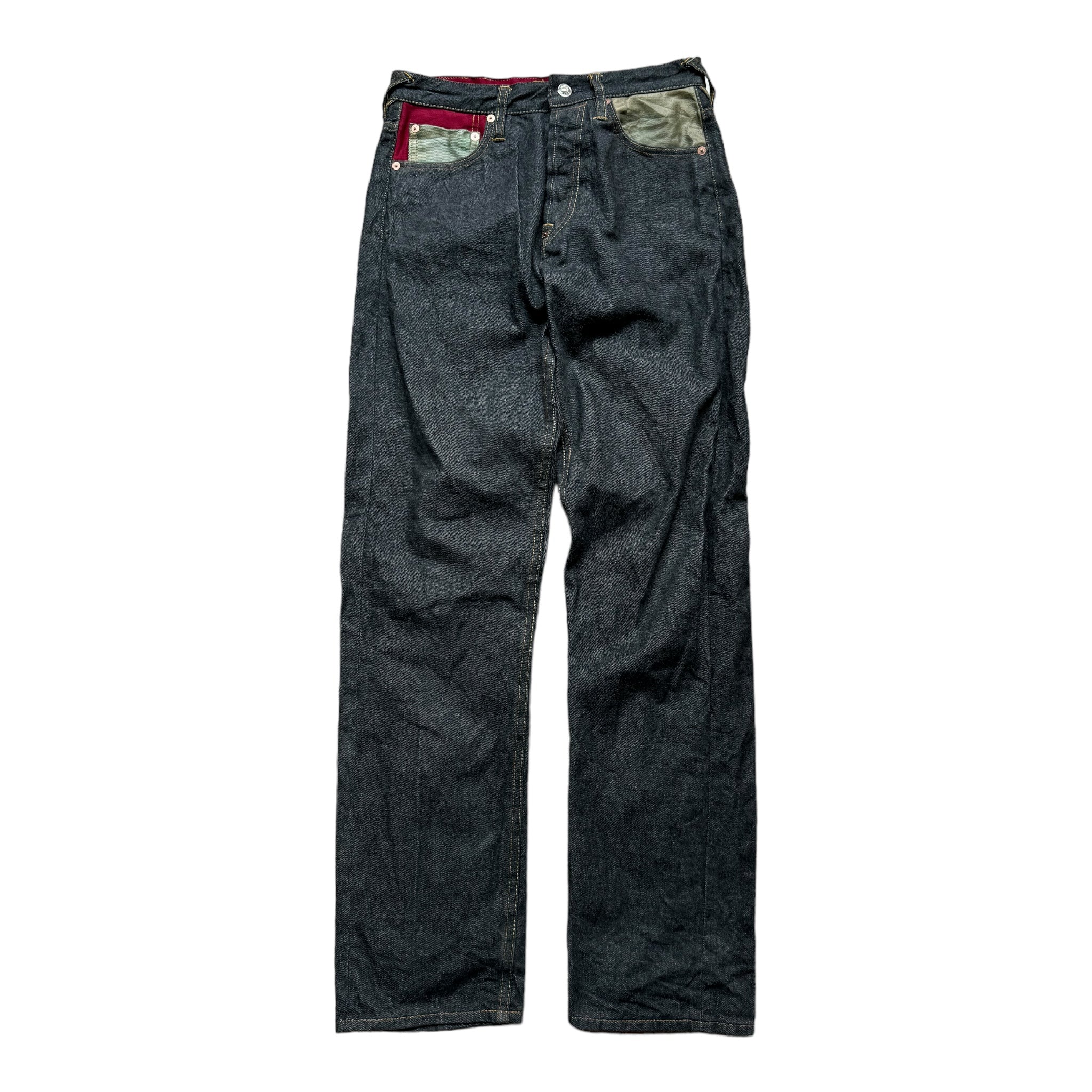 Jean baggy Evisu daicock (S)