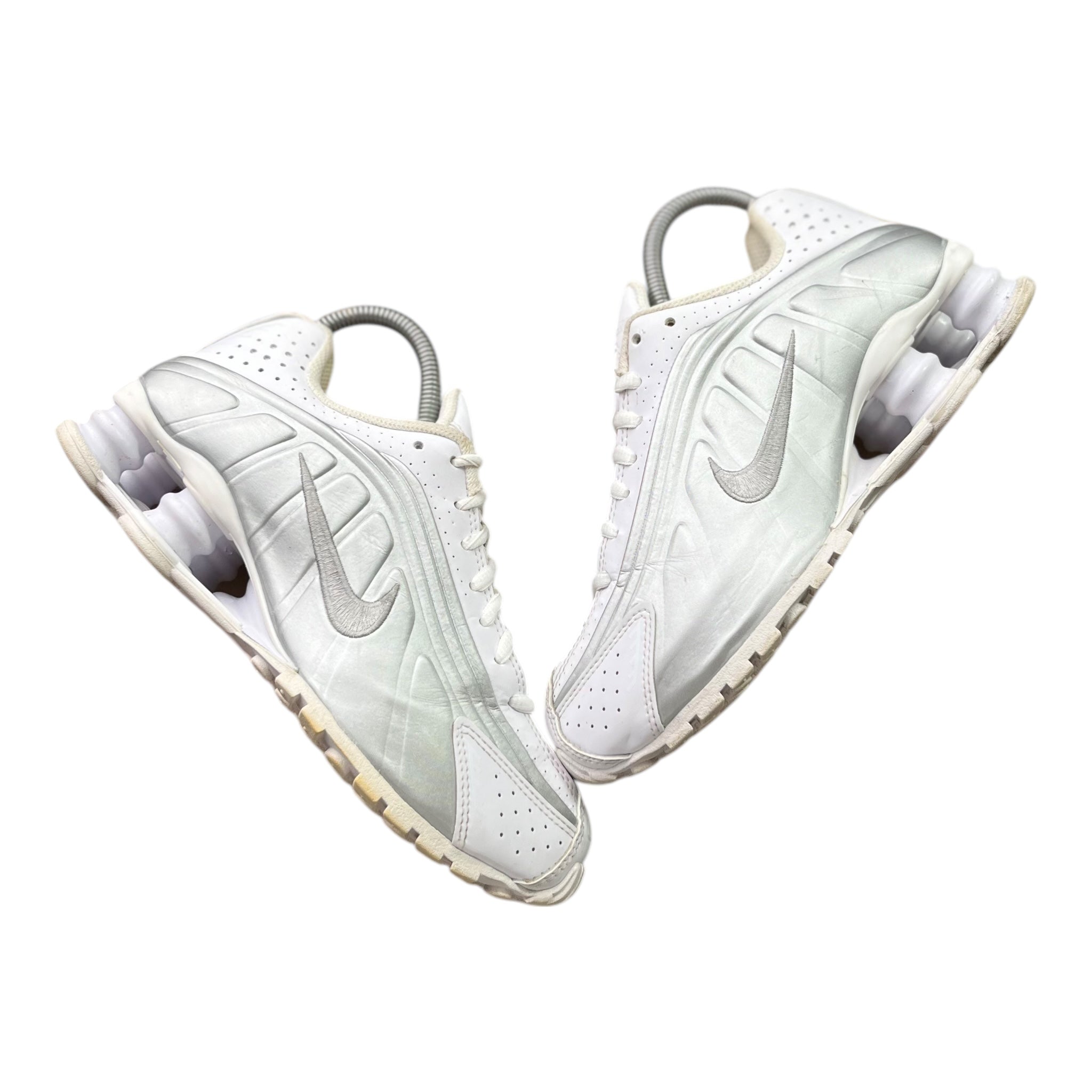 Nike Shox R4 White Metallic Silver (36EU)