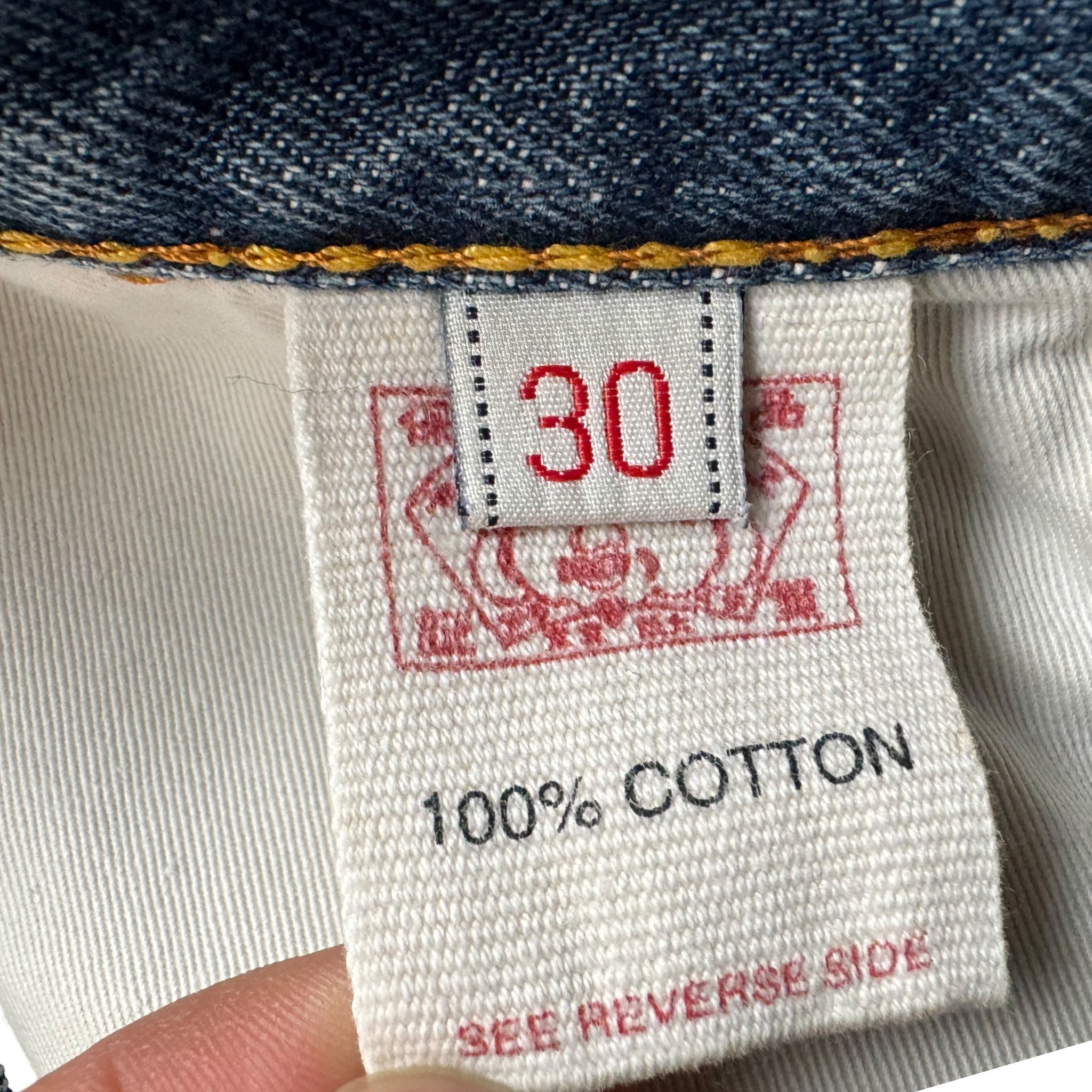 Evisu seagull baggy jeans (S)