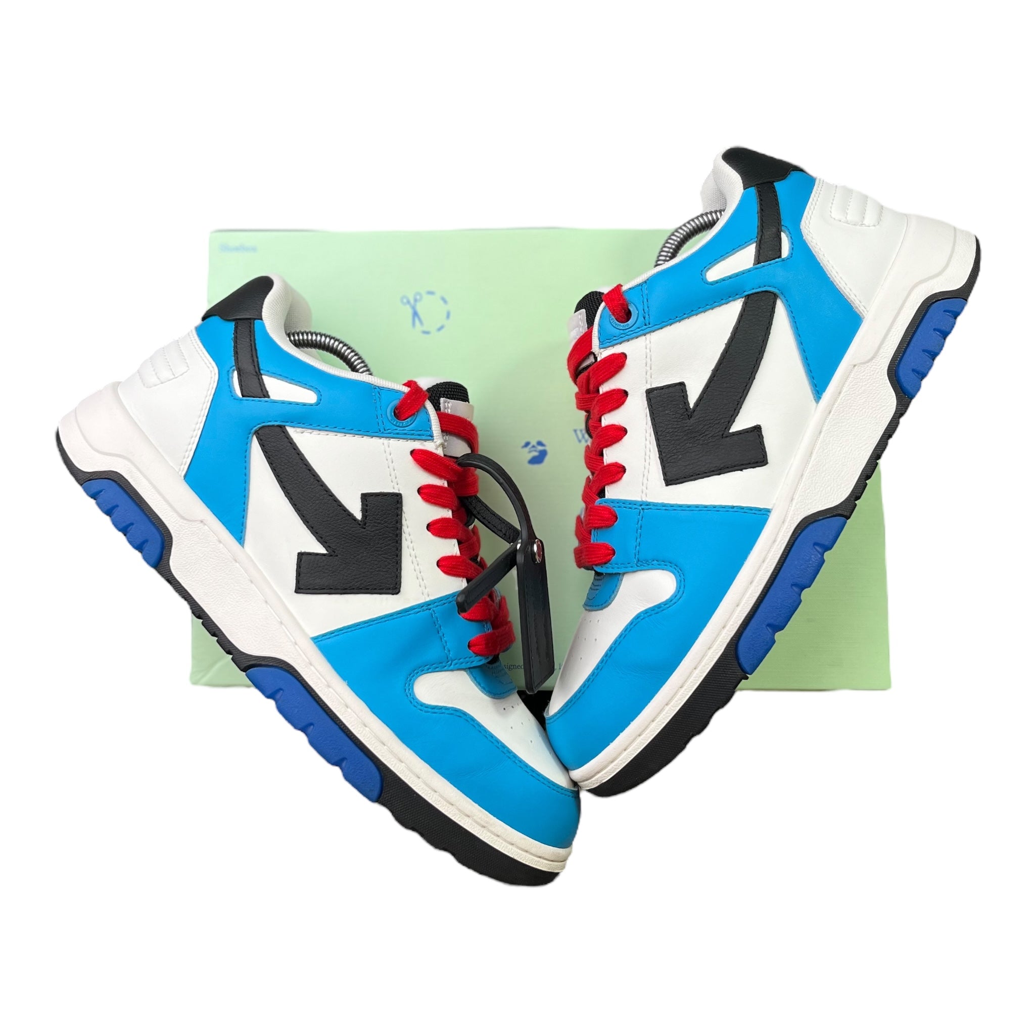 Off-White Out Of Office Blue White Red (43EU)