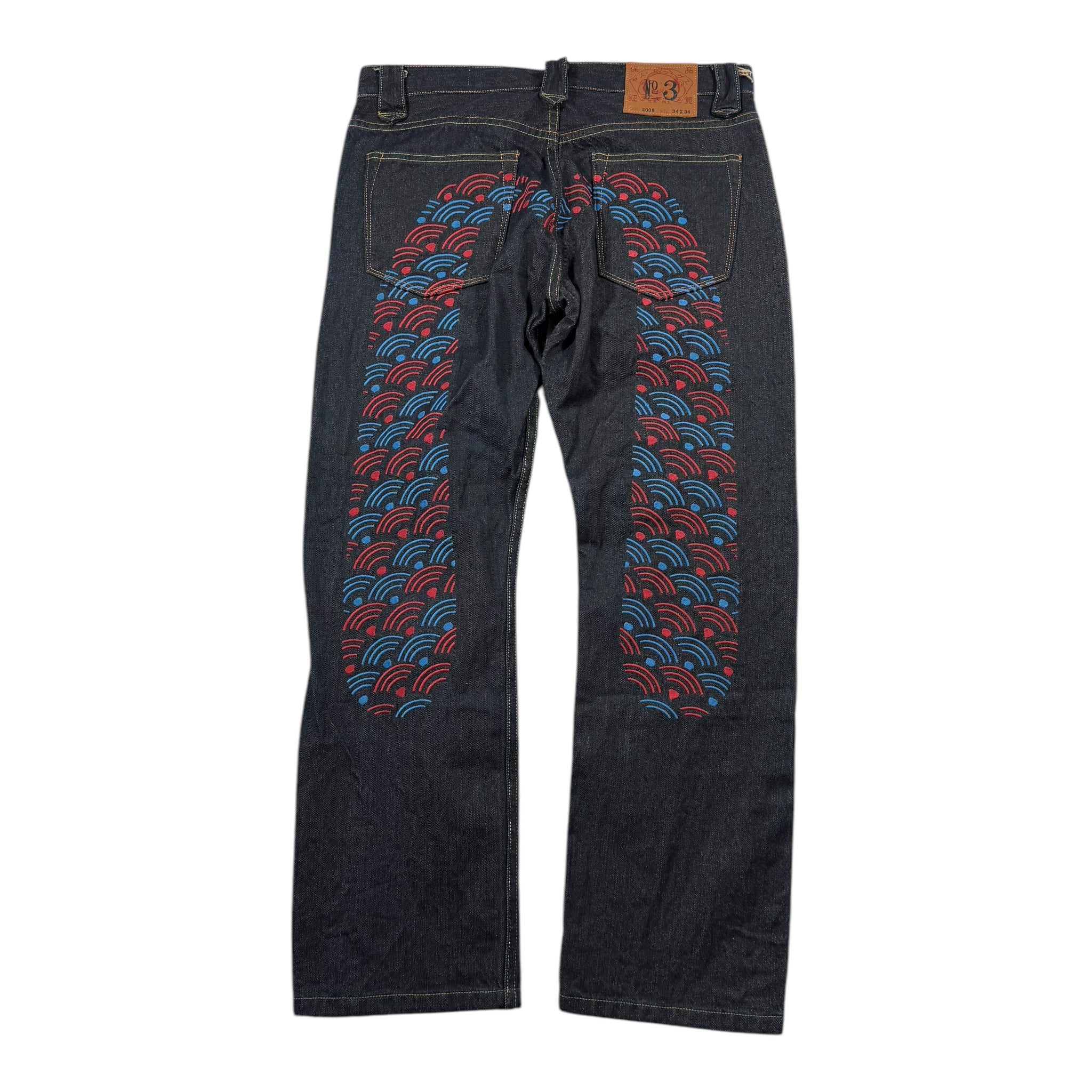 Evisu Daicock baggy jeans (L)