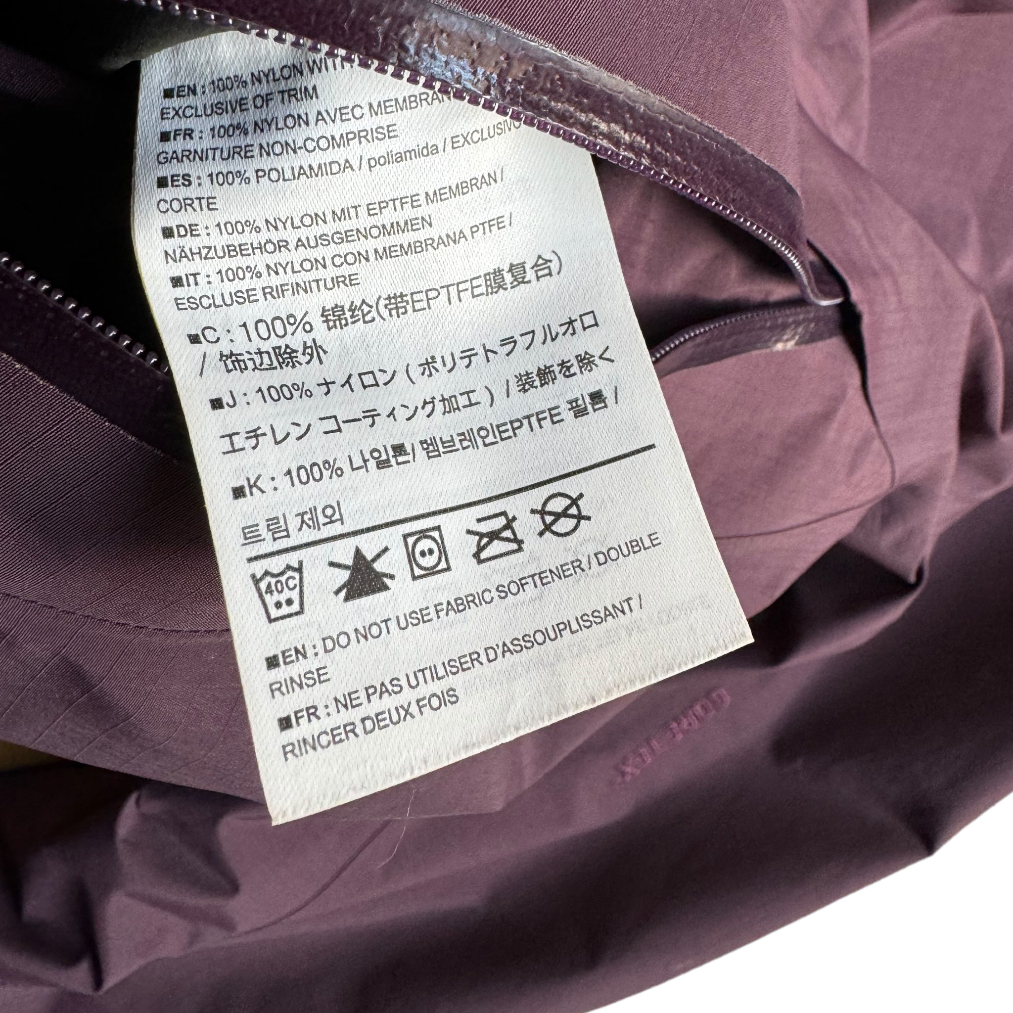 Goretex-Jacke Arc'teryx (M)