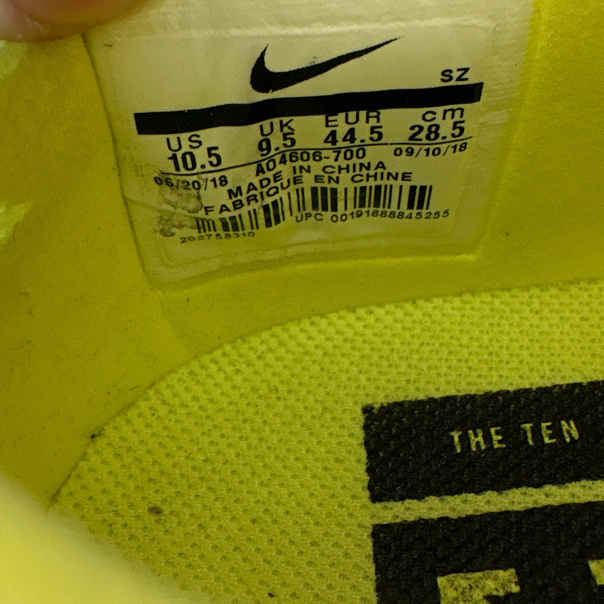 Air Force One Off-White Volt (44.5EU)