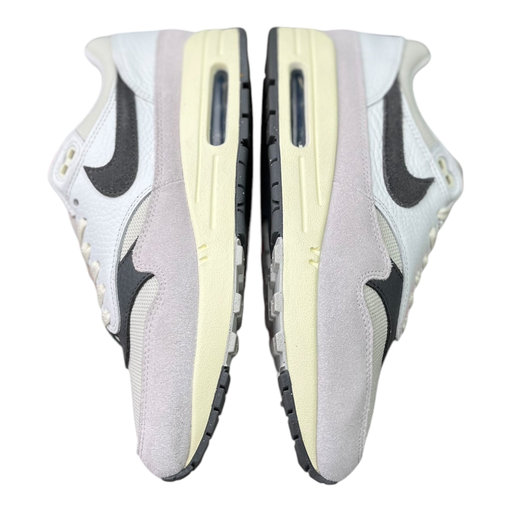 Nike Air Max 1 Licht Knochen Eisen Grau (41EU)