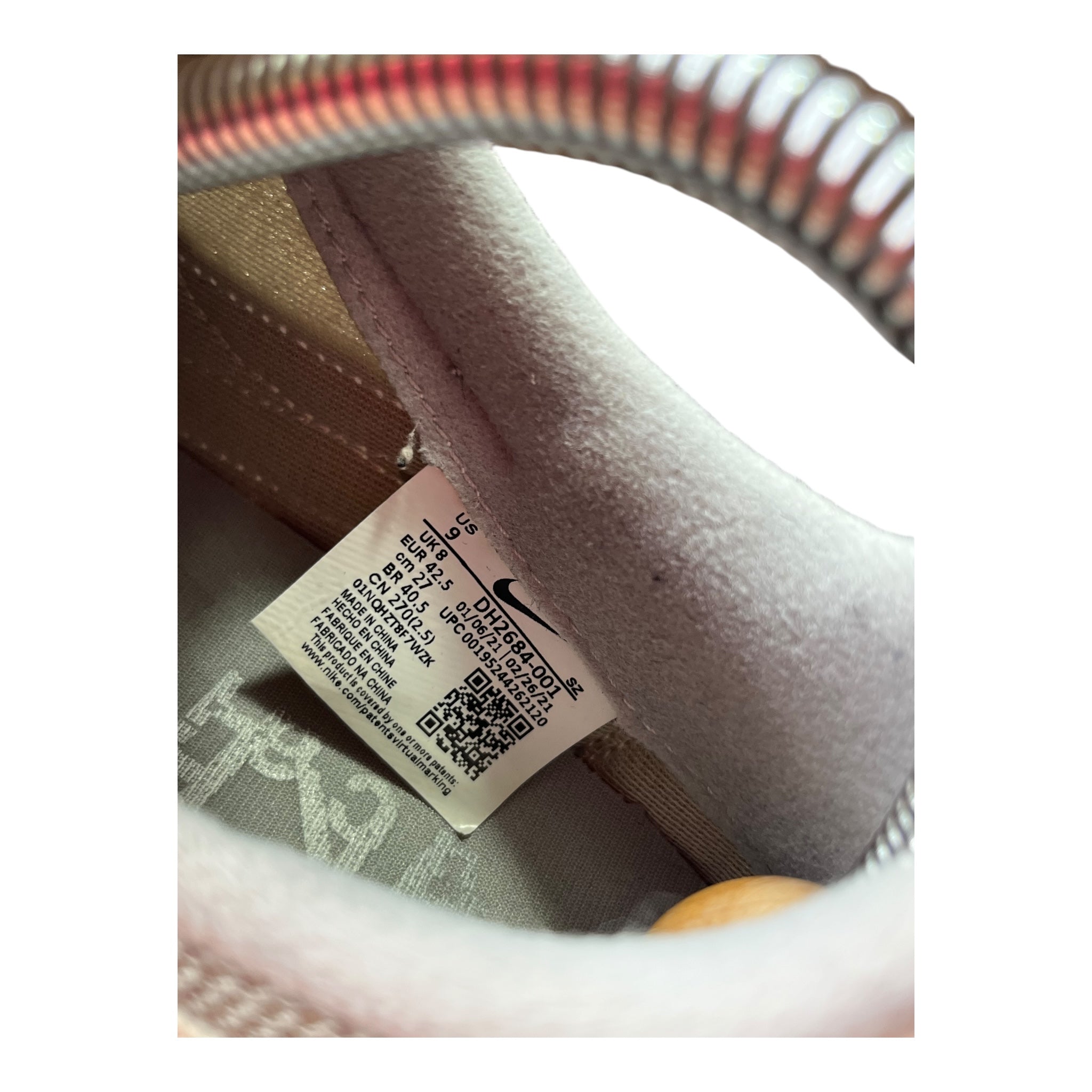 Nike Ld Waffle Sacai Fragment Grey (42.5EU)