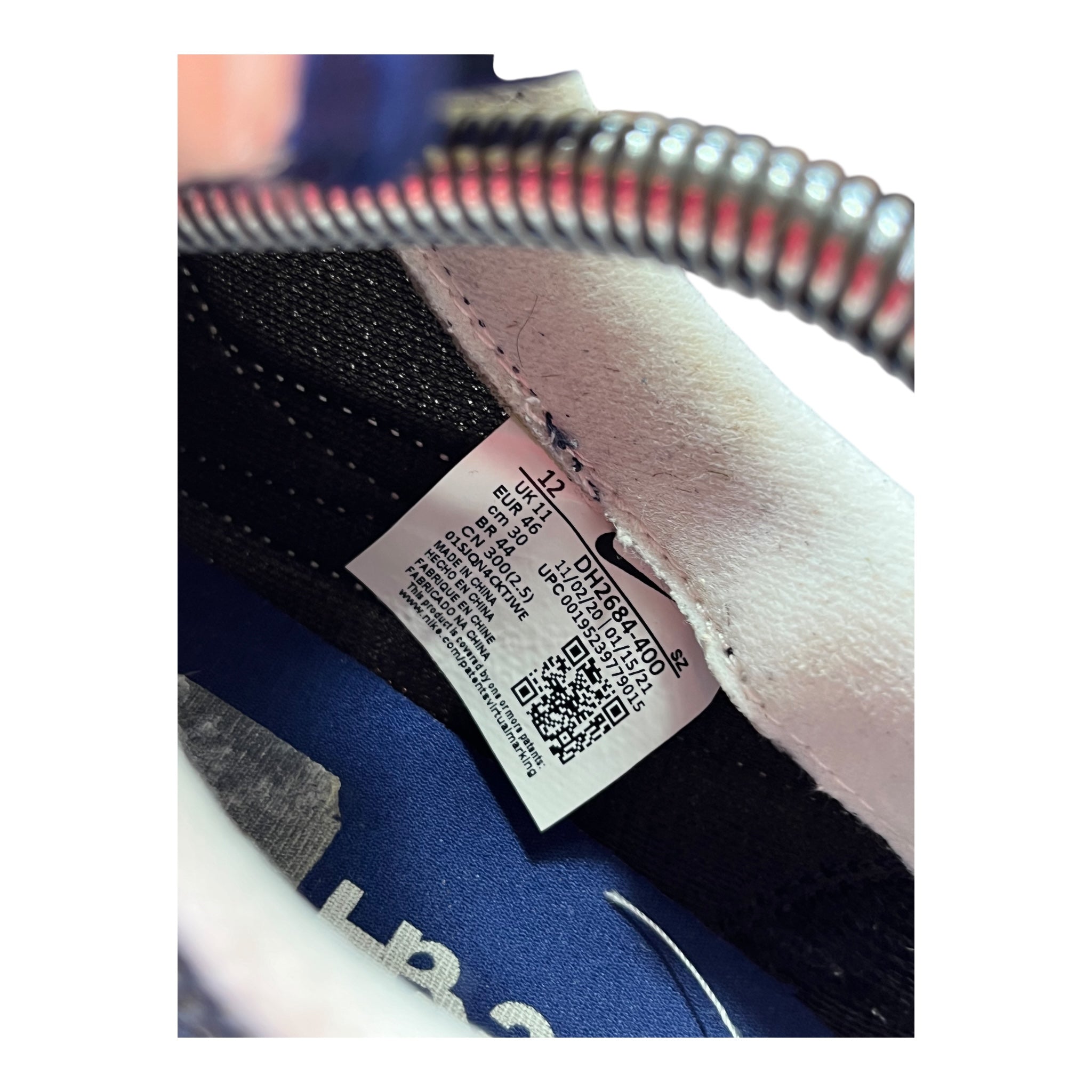 Nike Ld Waffle Sacai Fragment Blue (46EU)