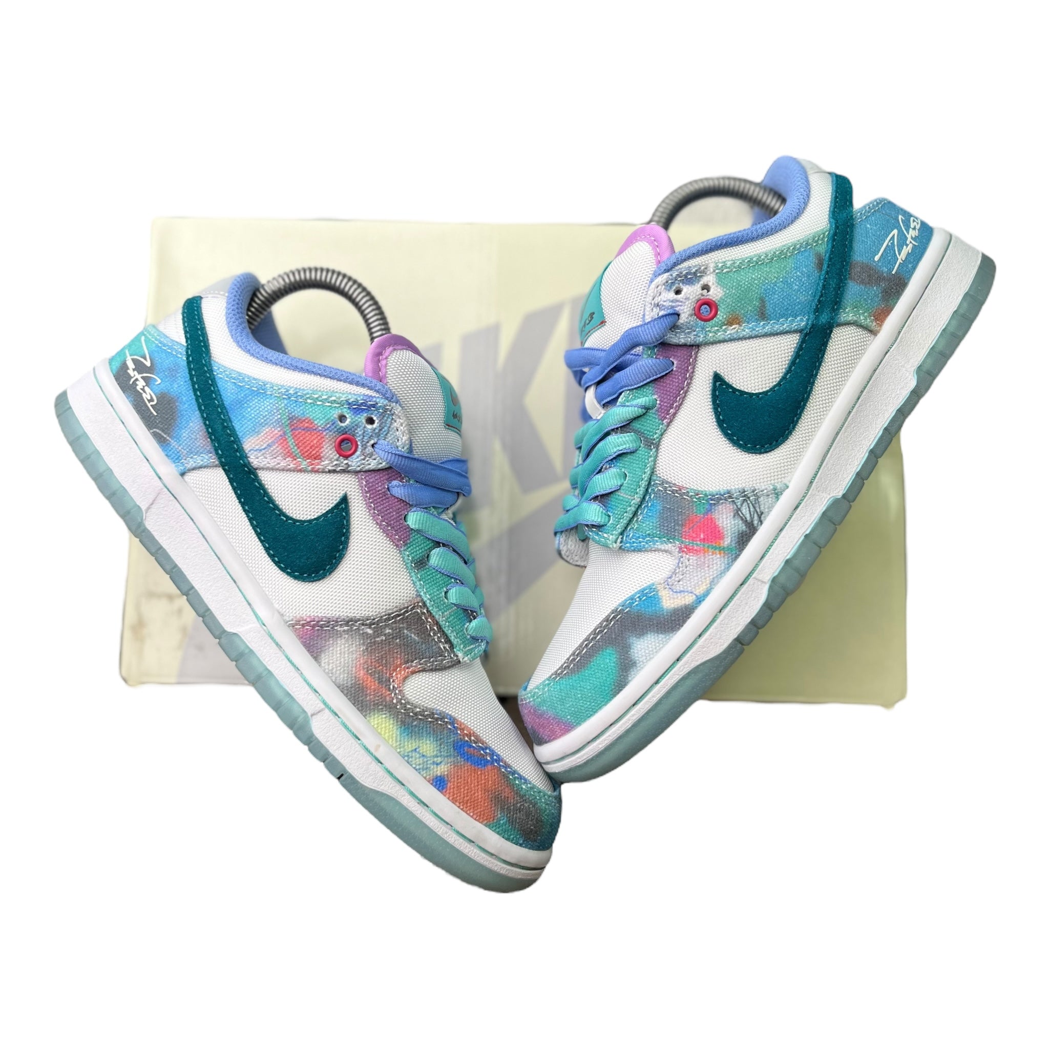 Nike Dunk Low SB Futura Laboratories Bleached Aqua (38EU)