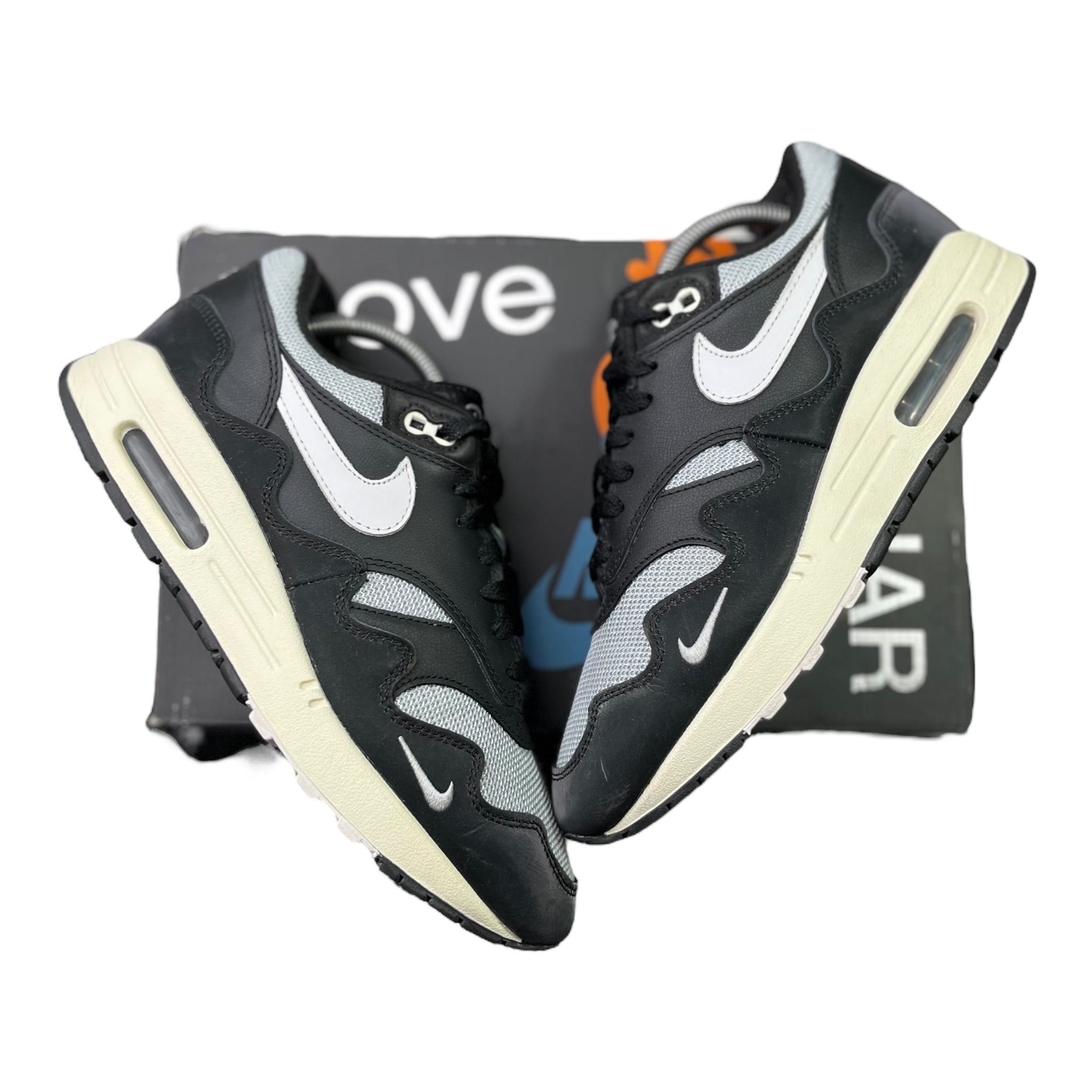 Nike Air Max 1 Patta Waves Black (41EU)