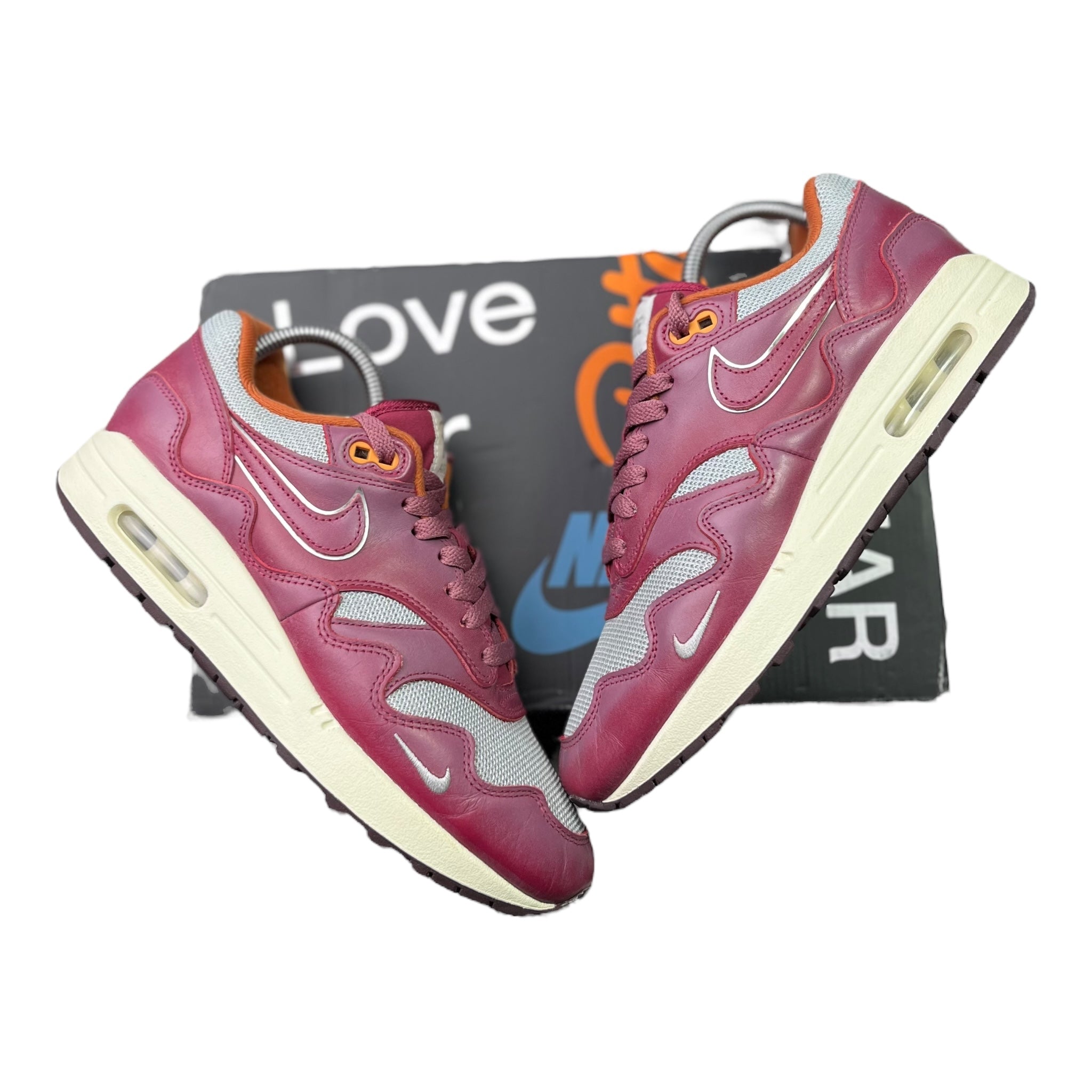 Nike Air Max 1 Patta Rush Maroon (41EU)