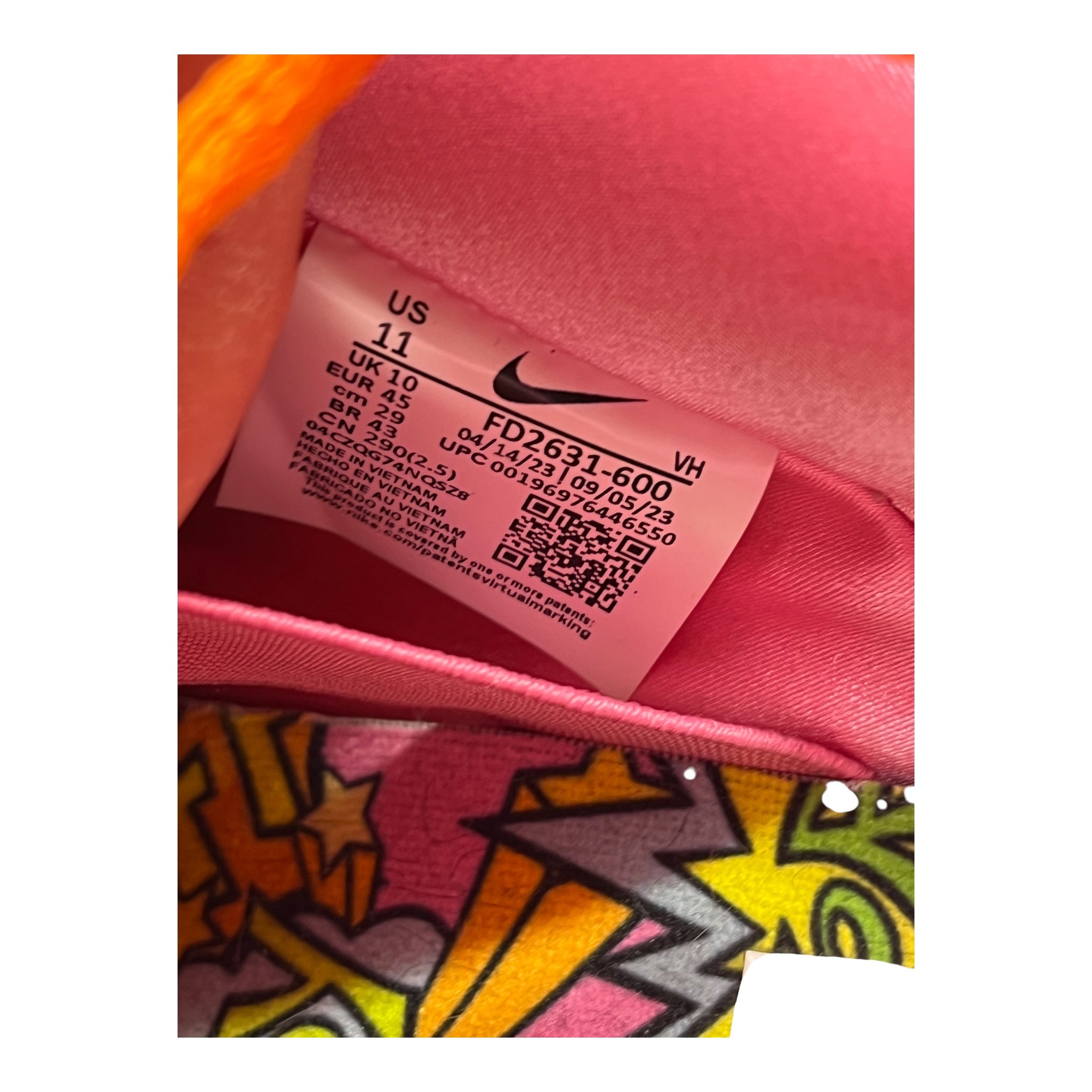 Nike Dunk Low Sb Die Powerpuff Girls Blossom (45EU)