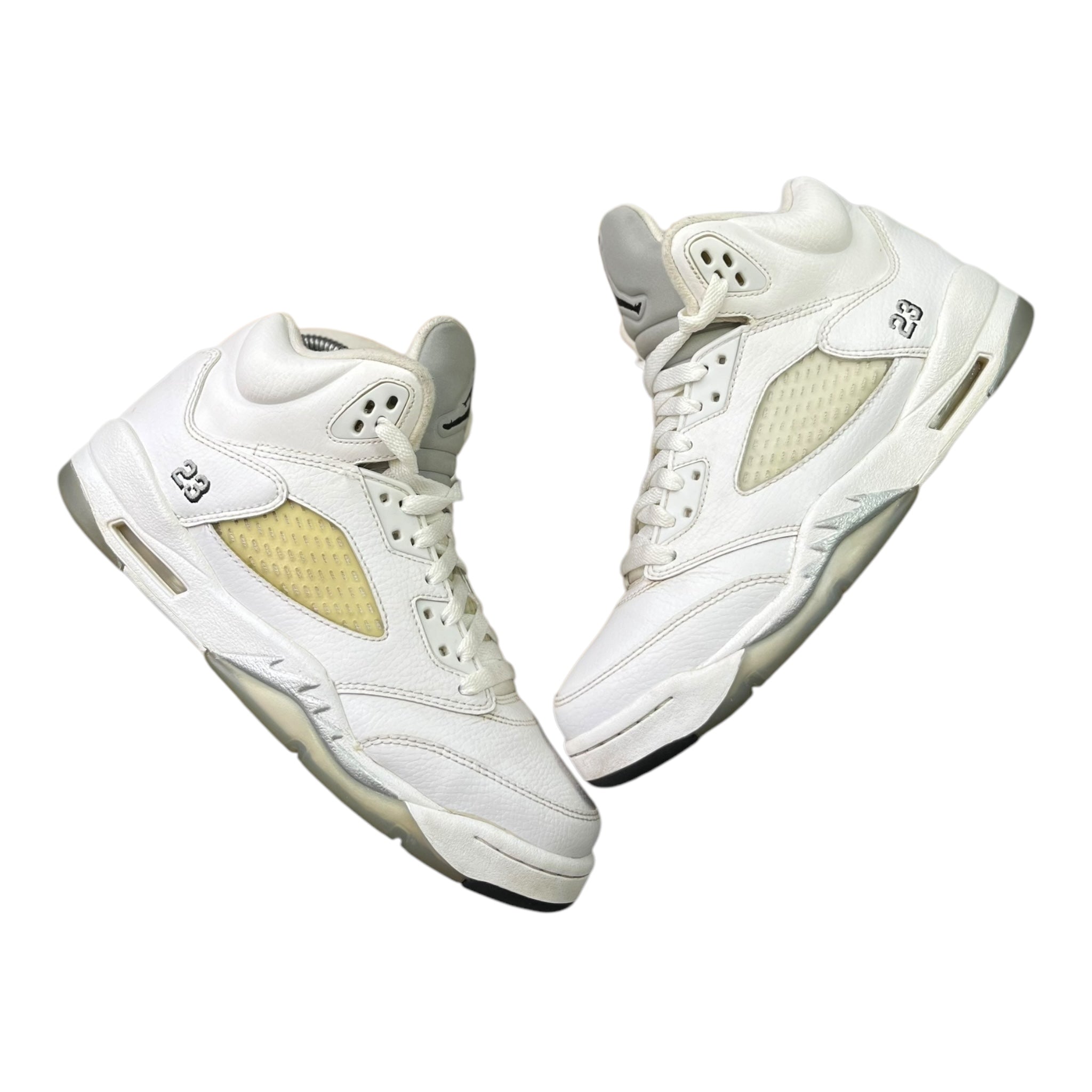 Jordan 5 Retro Metallic White (39EU)