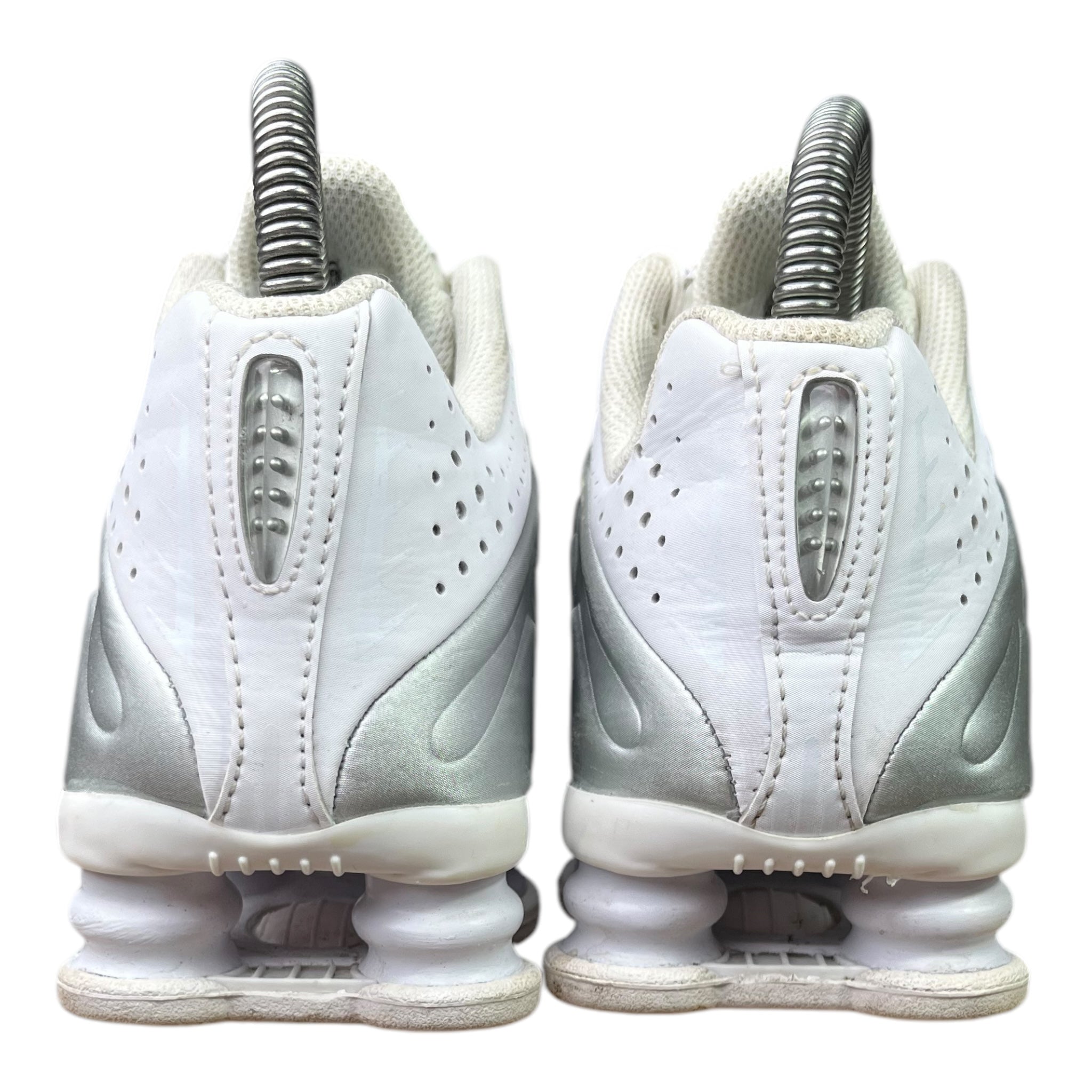 Nike Shox R4 White Metallic Silver (36EU)