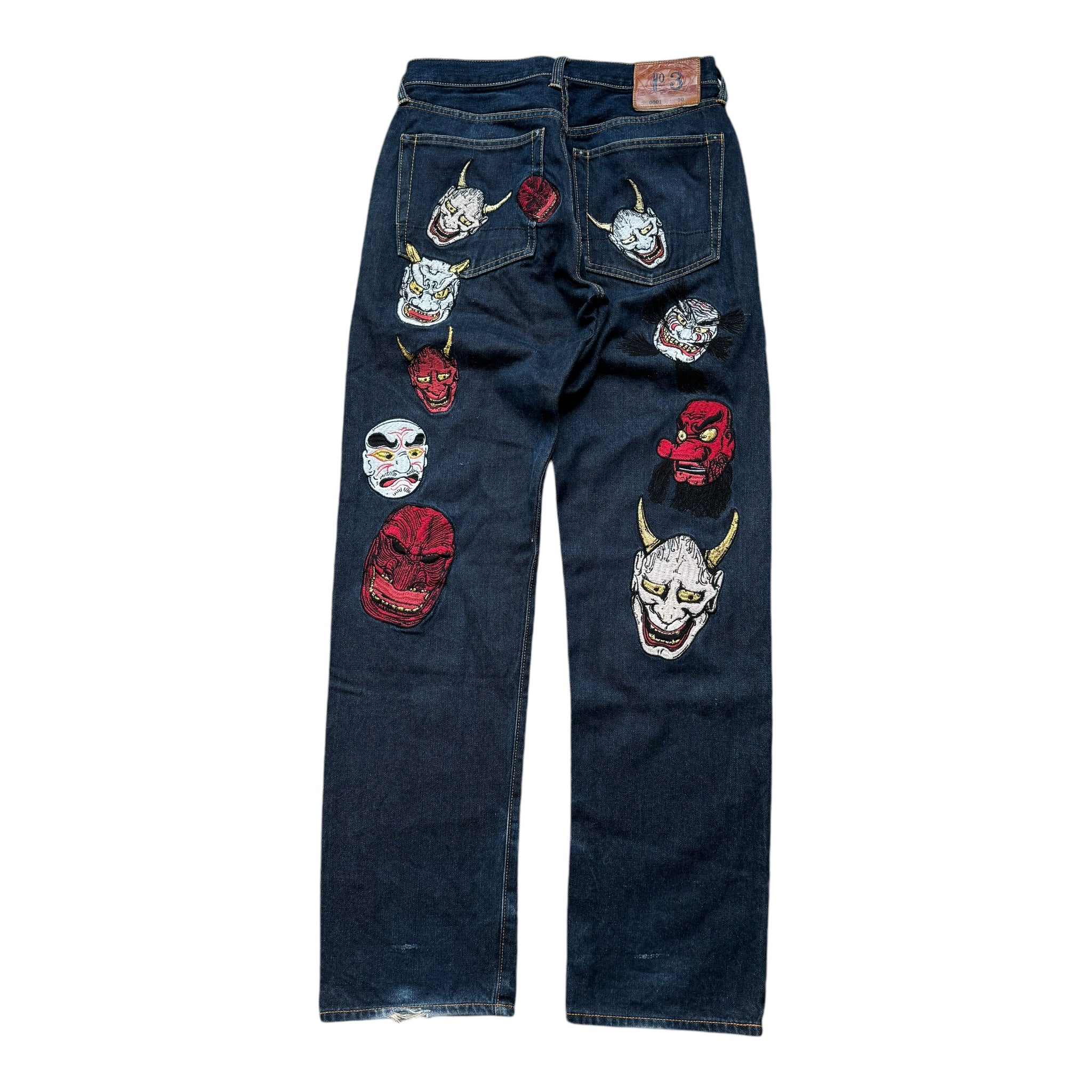 Evisu Daicock baggy jeans (S)