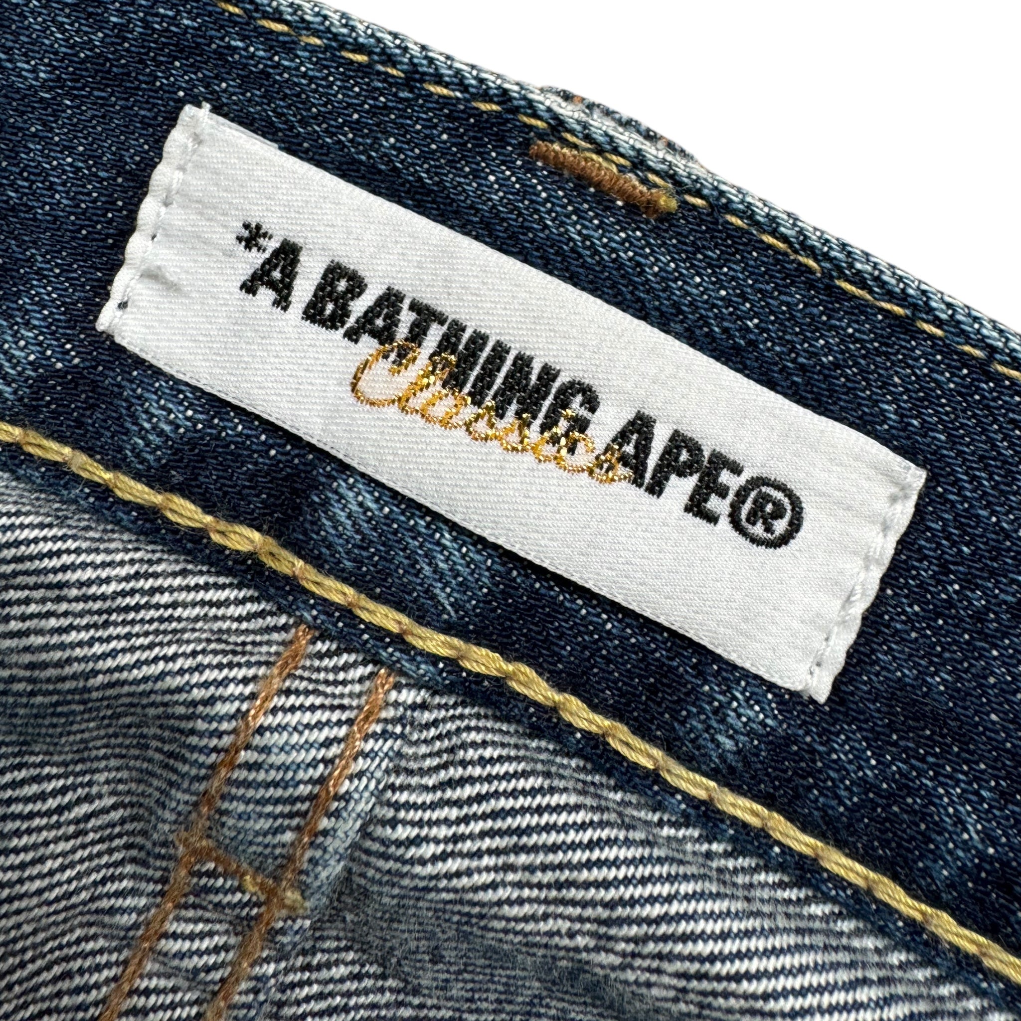 Bape baggy jeans (L)