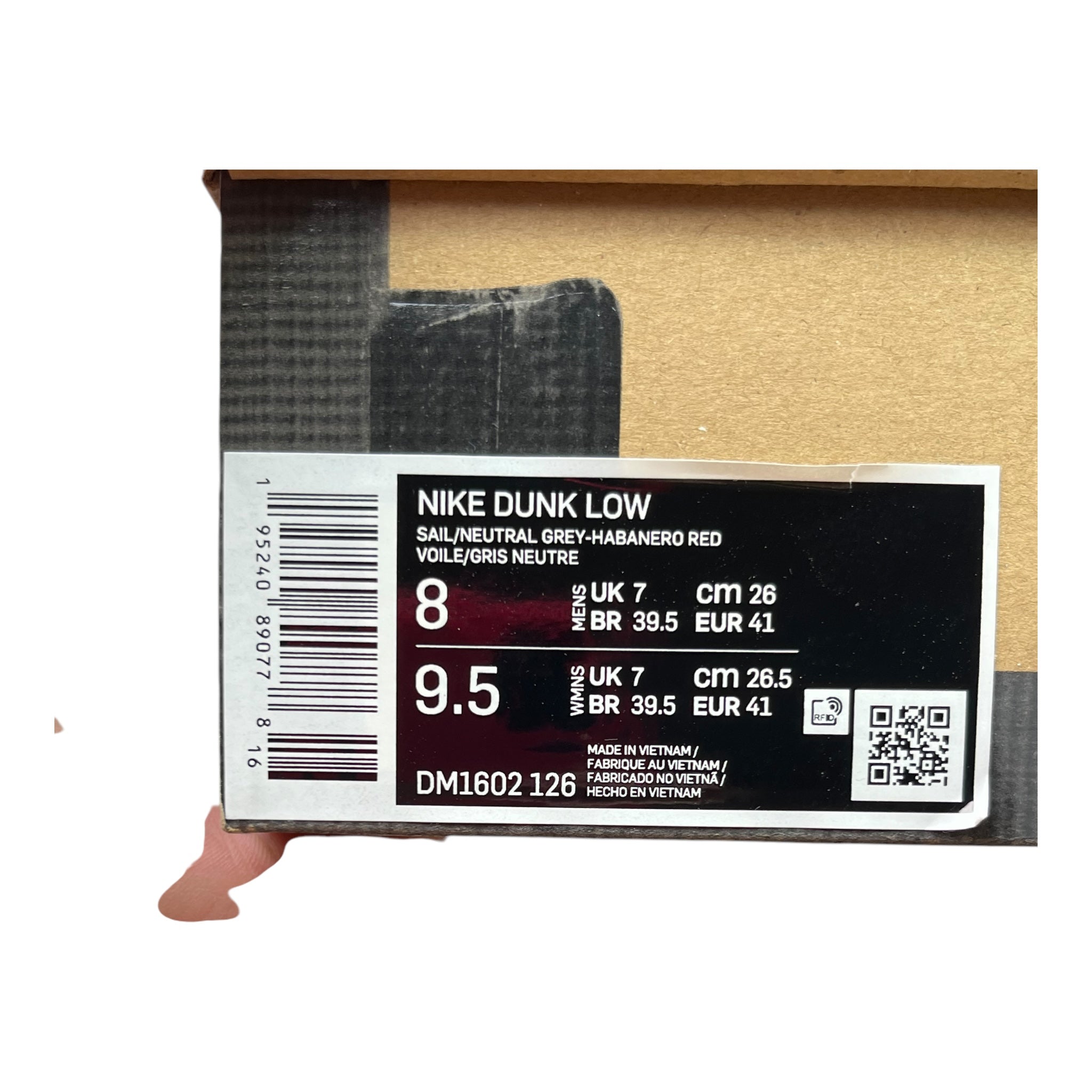 Nike Dunk Low Off-White Lot 23 (41EU)