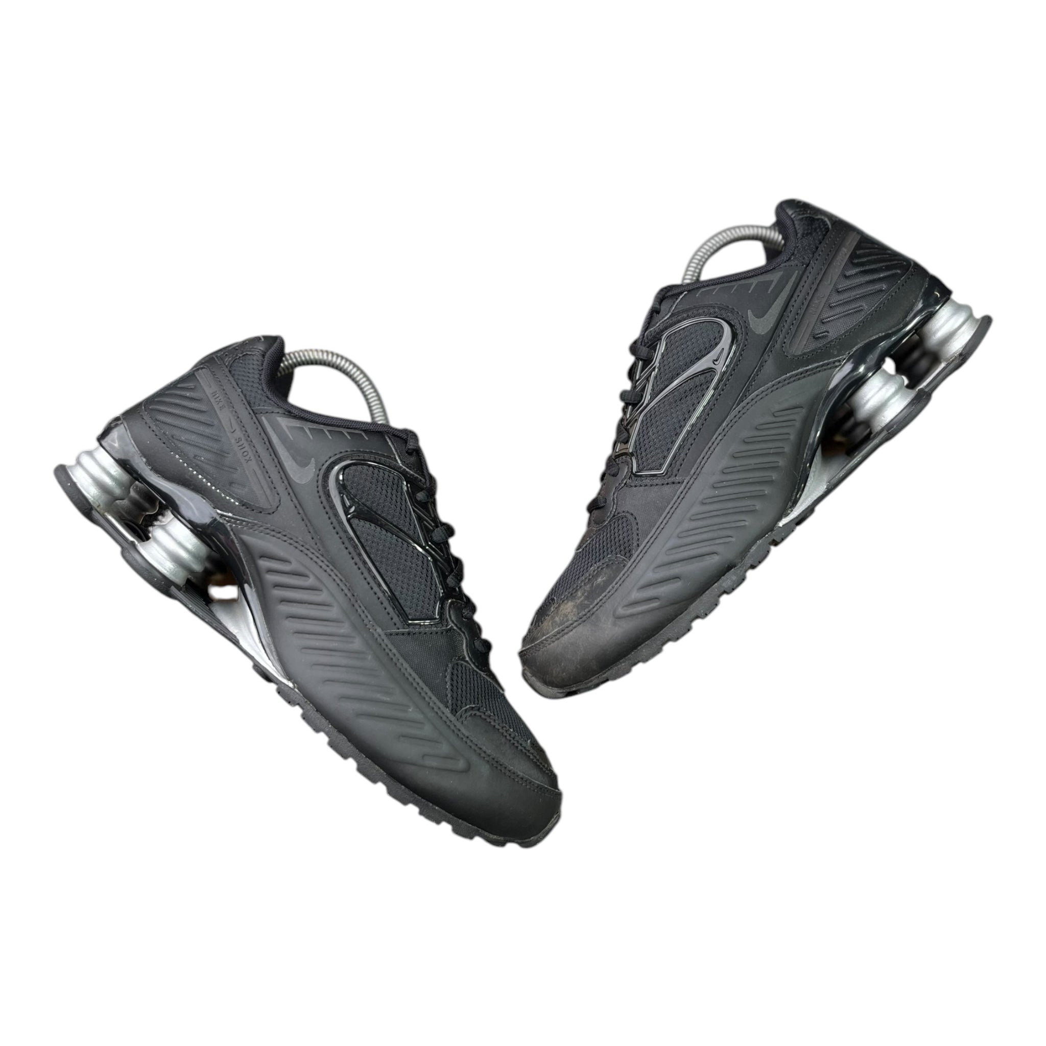 Nike Shox Enigma Schwarz Metallic Silber (39EU)