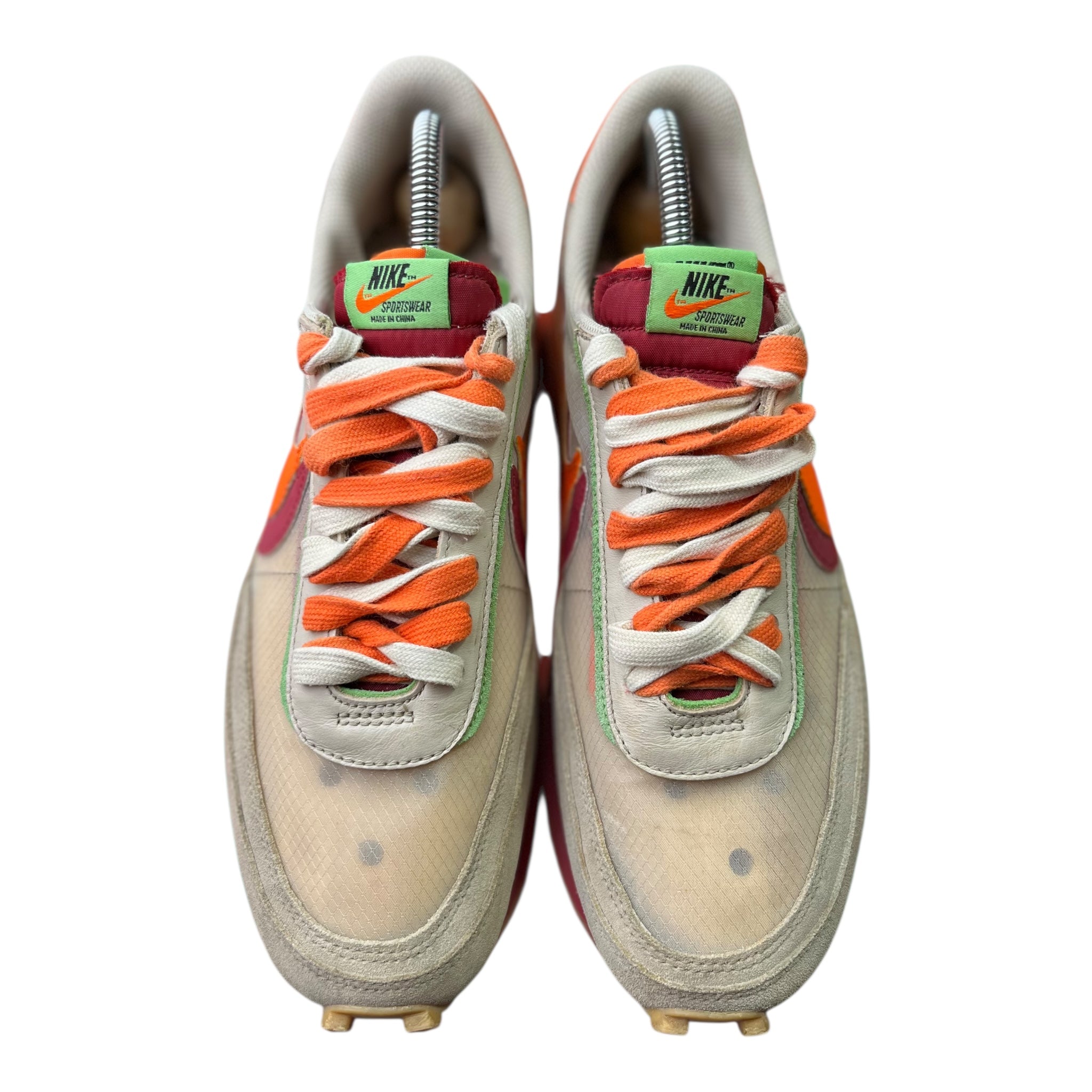 Nike LD Waffle Sacai Clot Net Orange Blaze (44EU)
