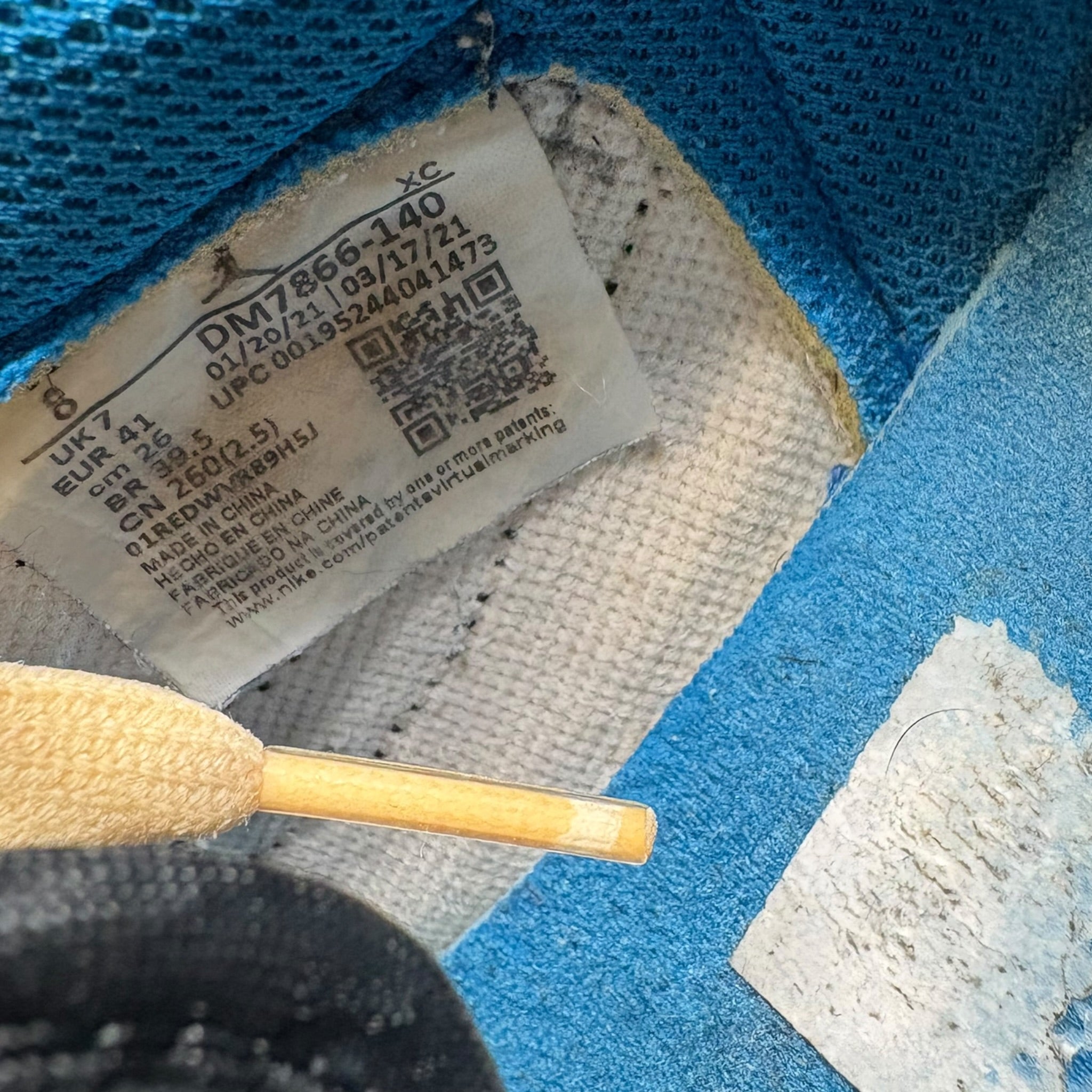 Jordan One Low Travis Scott Fragment (41EU)