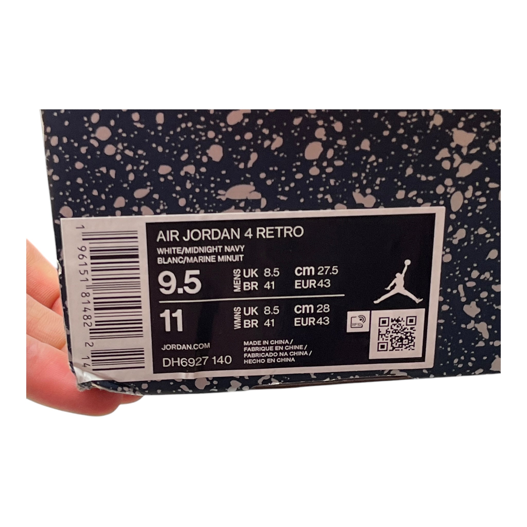 Jordan 4 Retro Midnight Navy (43EU)