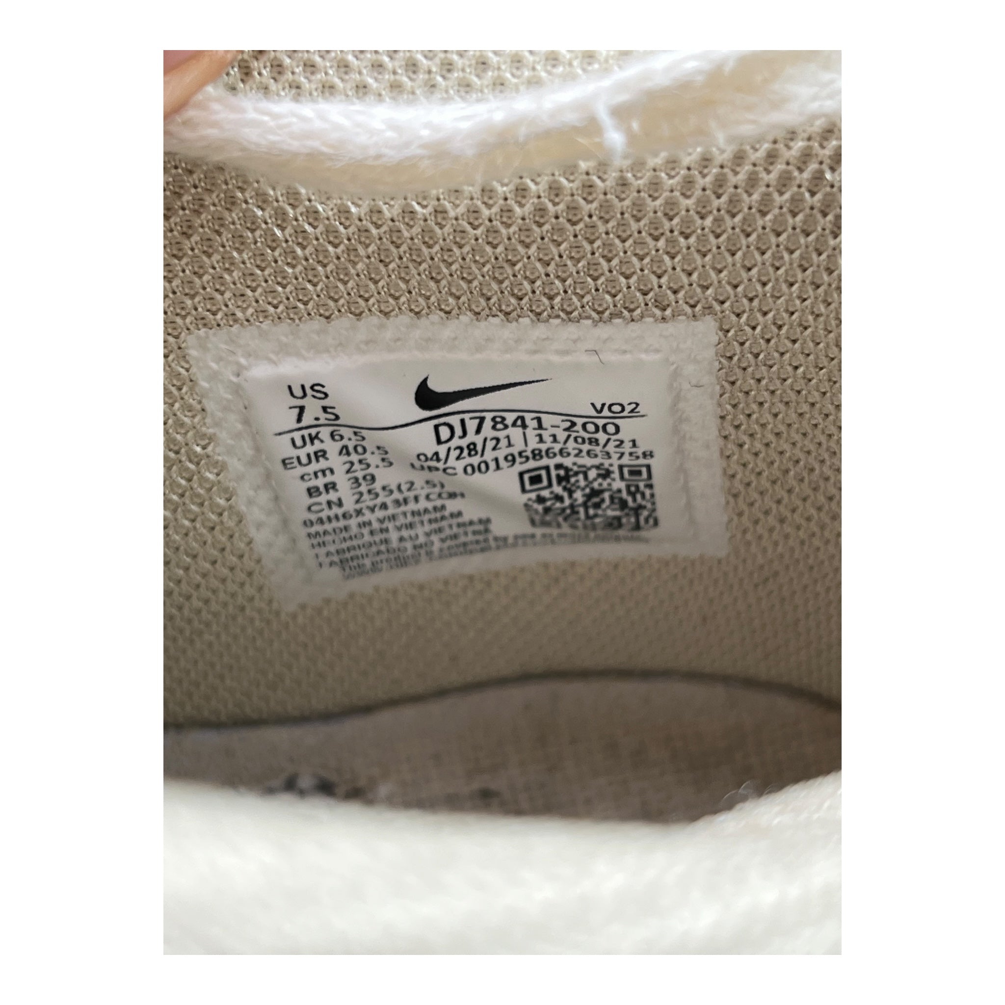 Nike Air Force 1 Mid Stussy Fossil (40.5EU)