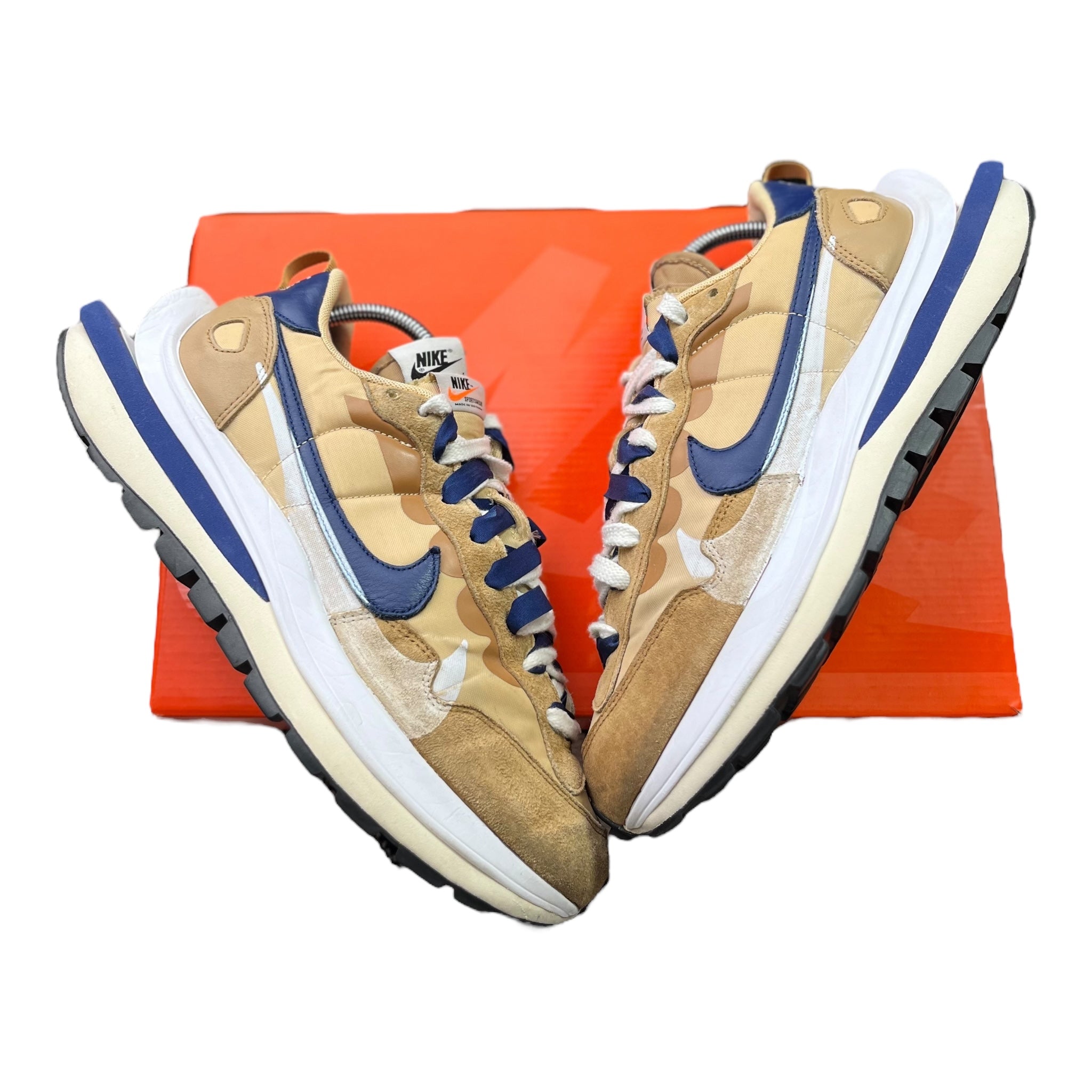 Nike Vaporwaffle Sacai Tan Navy (44.5EU)