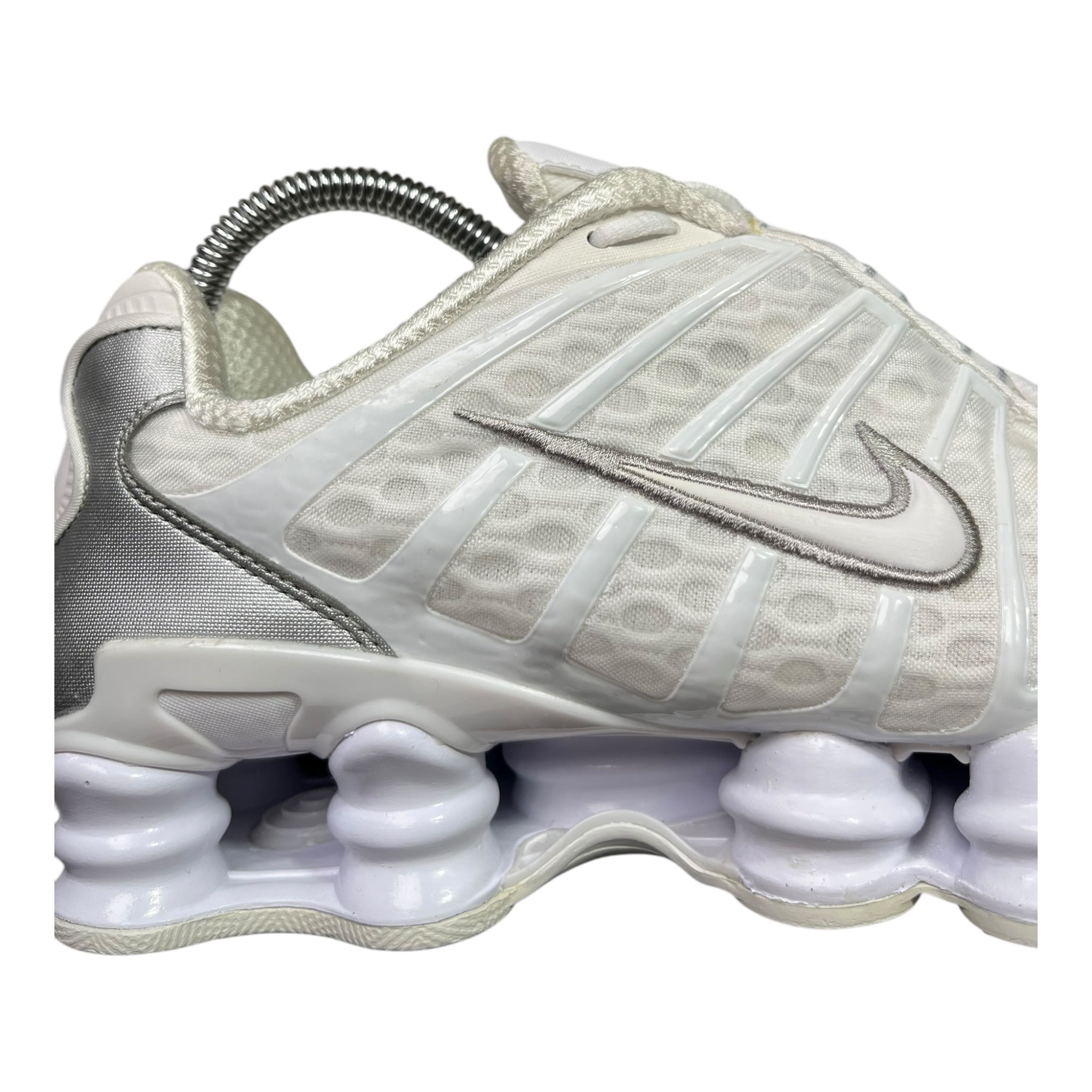 Nike Shox TL Weiß Metallic Silber (41EU)