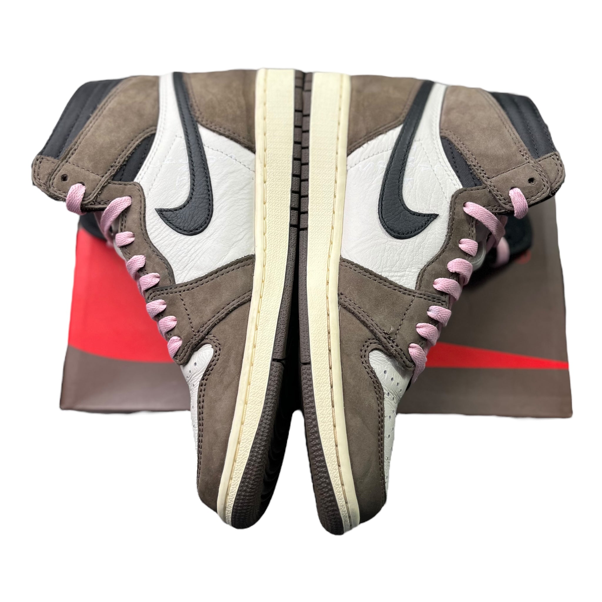 Jordan 1 Retro High Travis Scott Cactus Jack Mocha (41EU)